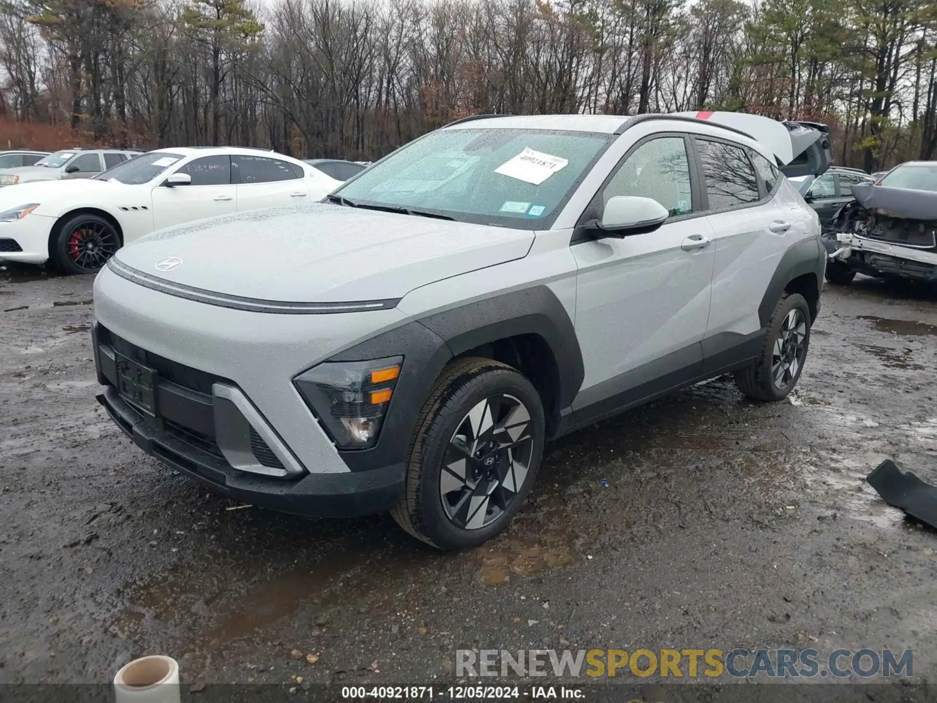 2 Photograph of a damaged car KM8HBCAB1RU087441 HYUNDAI KONA 2024