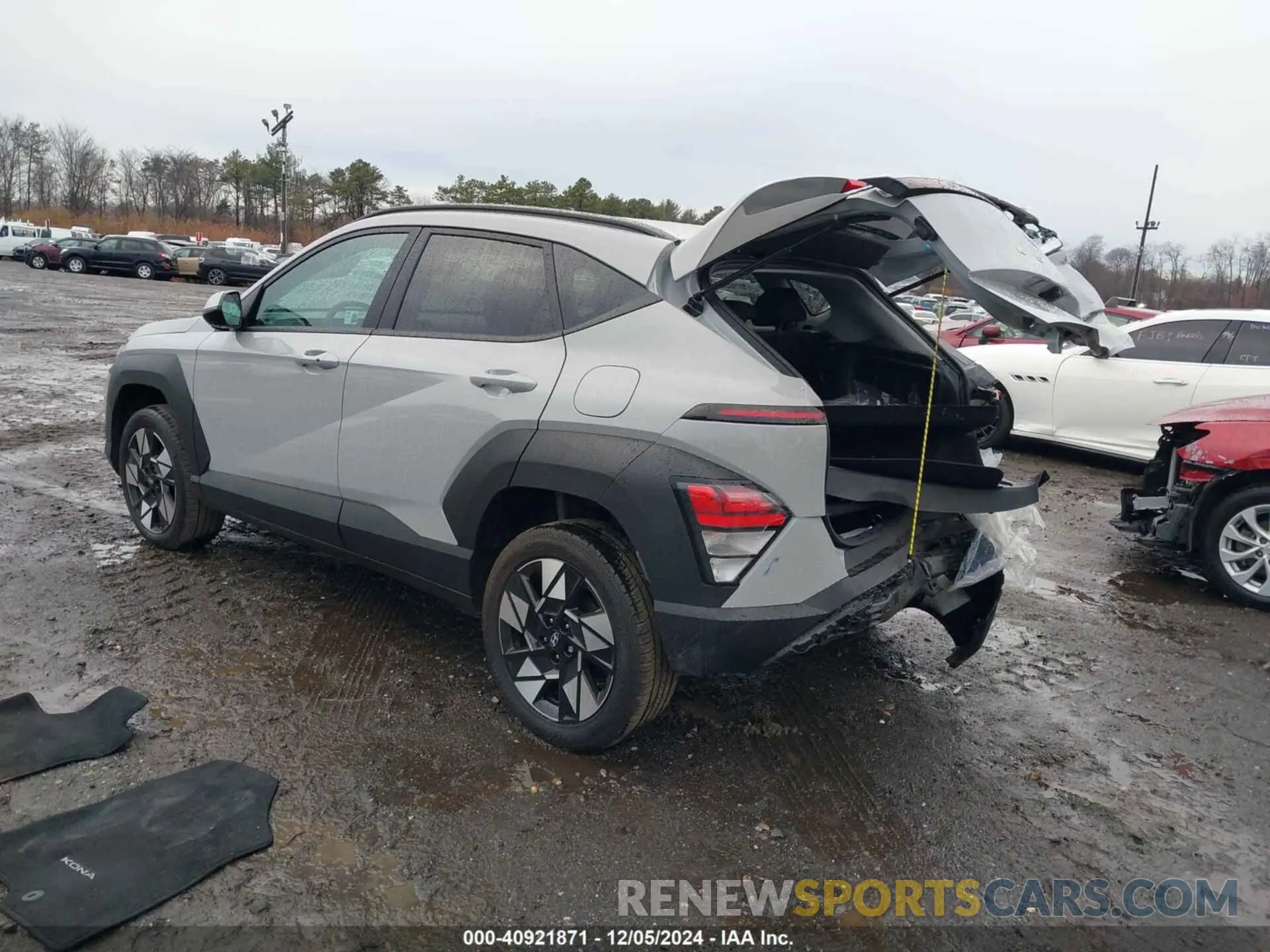 3 Photograph of a damaged car KM8HBCAB1RU087441 HYUNDAI KONA 2024