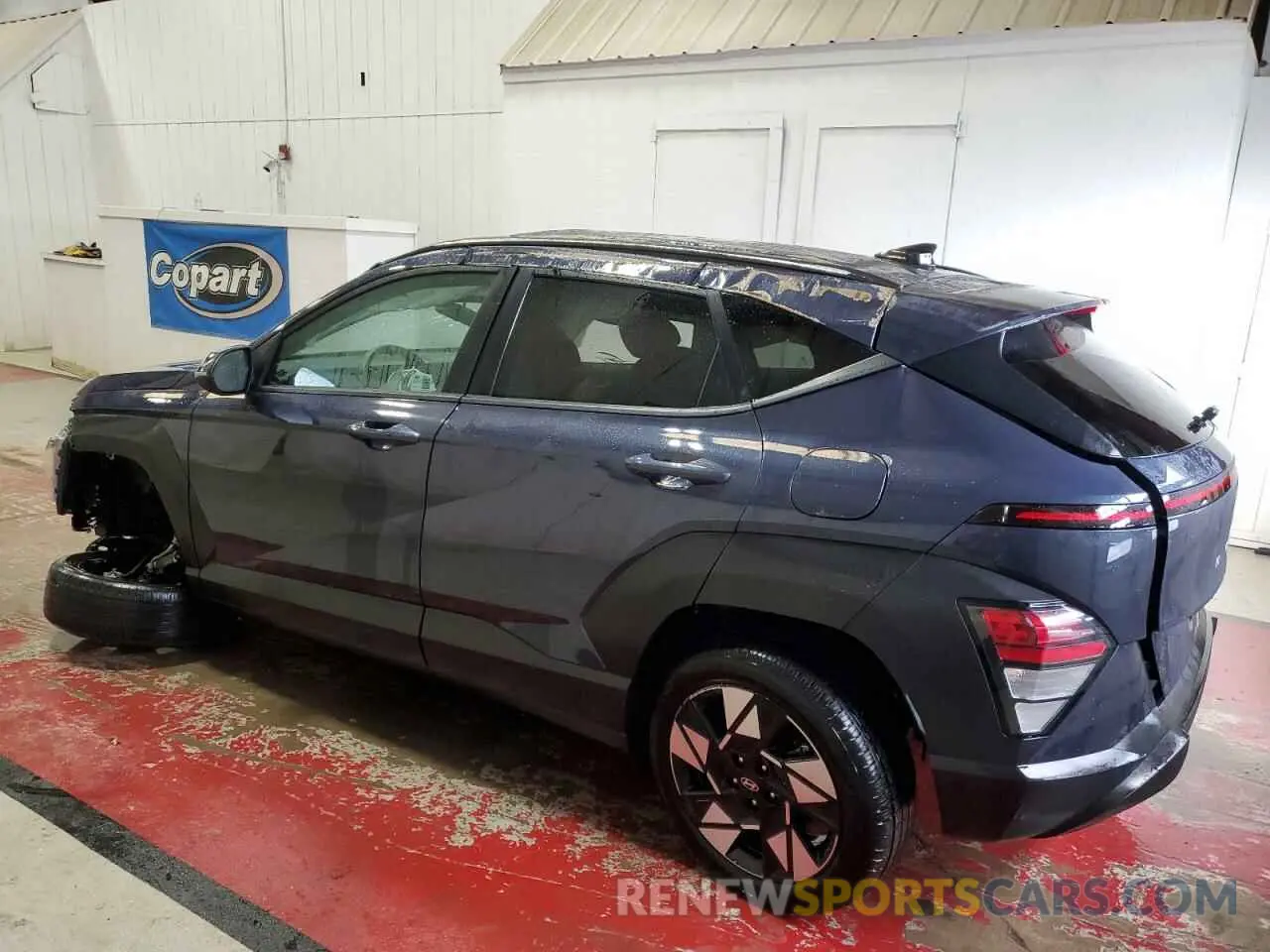 2 Фотография поврежденного автомобиля KM8HBCAB1RU122107 HYUNDAI KONA 2024