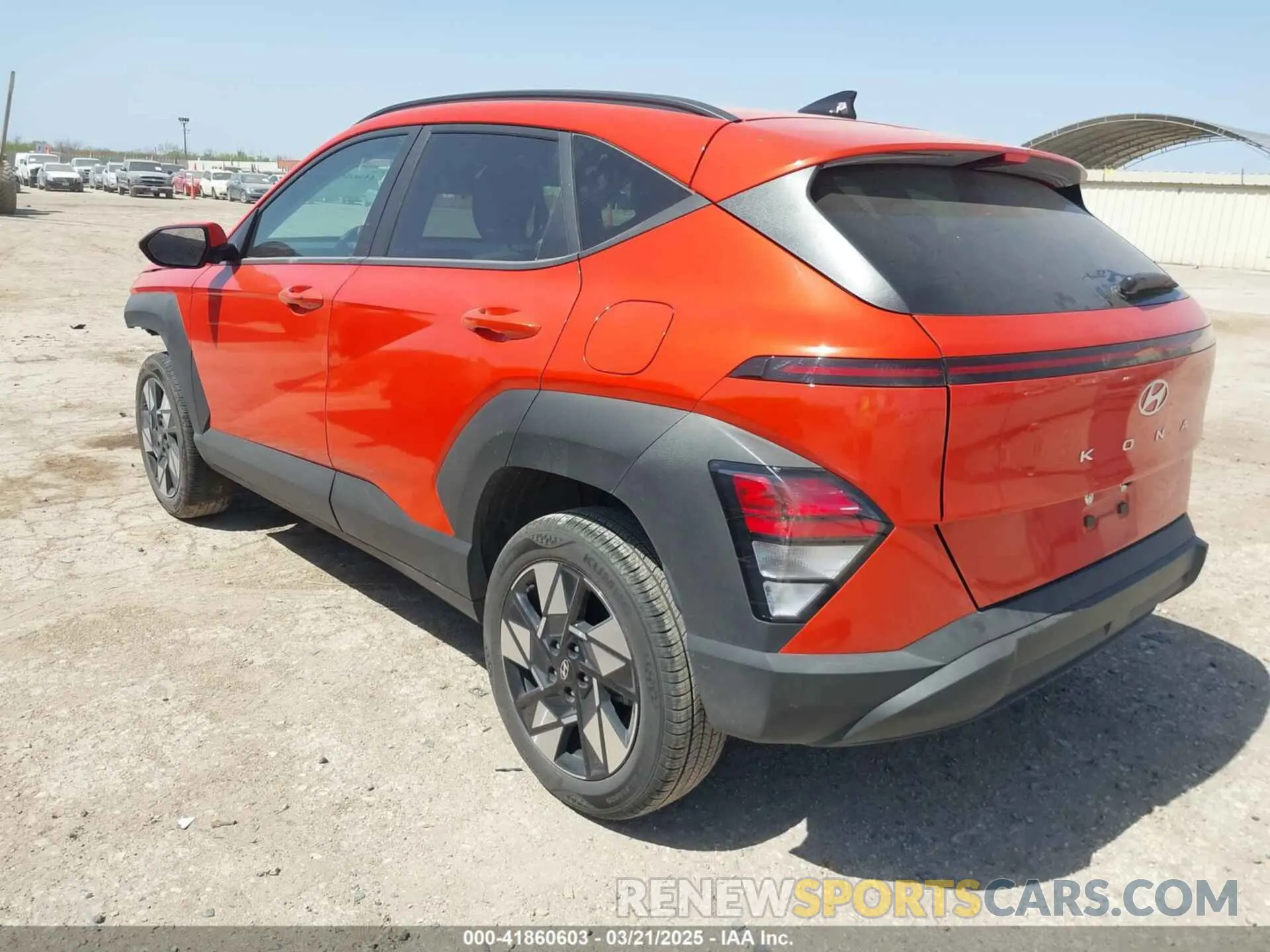 3 Photograph of a damaged car KM8HBCAB1RU147590 HYUNDAI KONA 2024