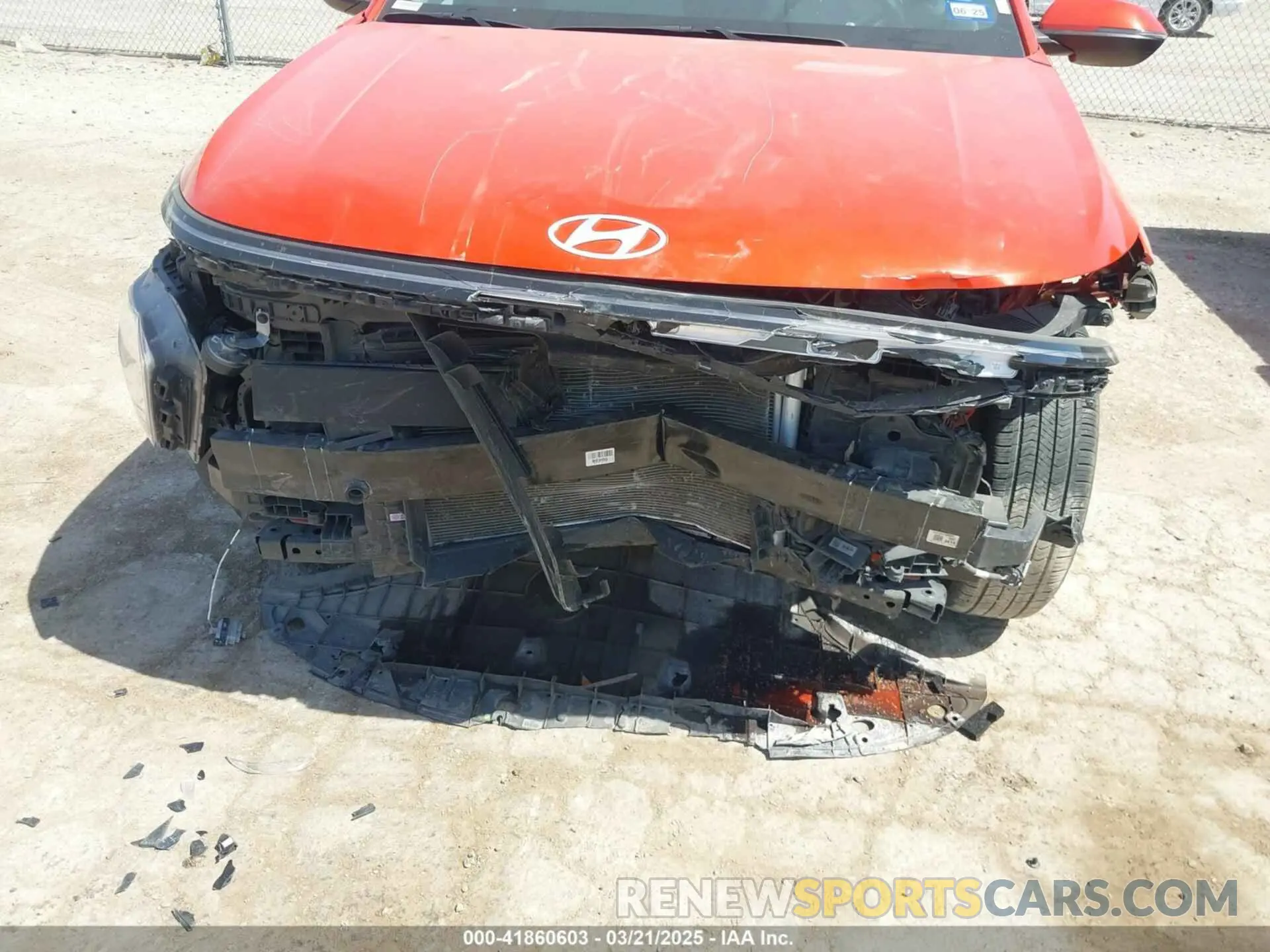 6 Photograph of a damaged car KM8HBCAB1RU147590 HYUNDAI KONA 2024
