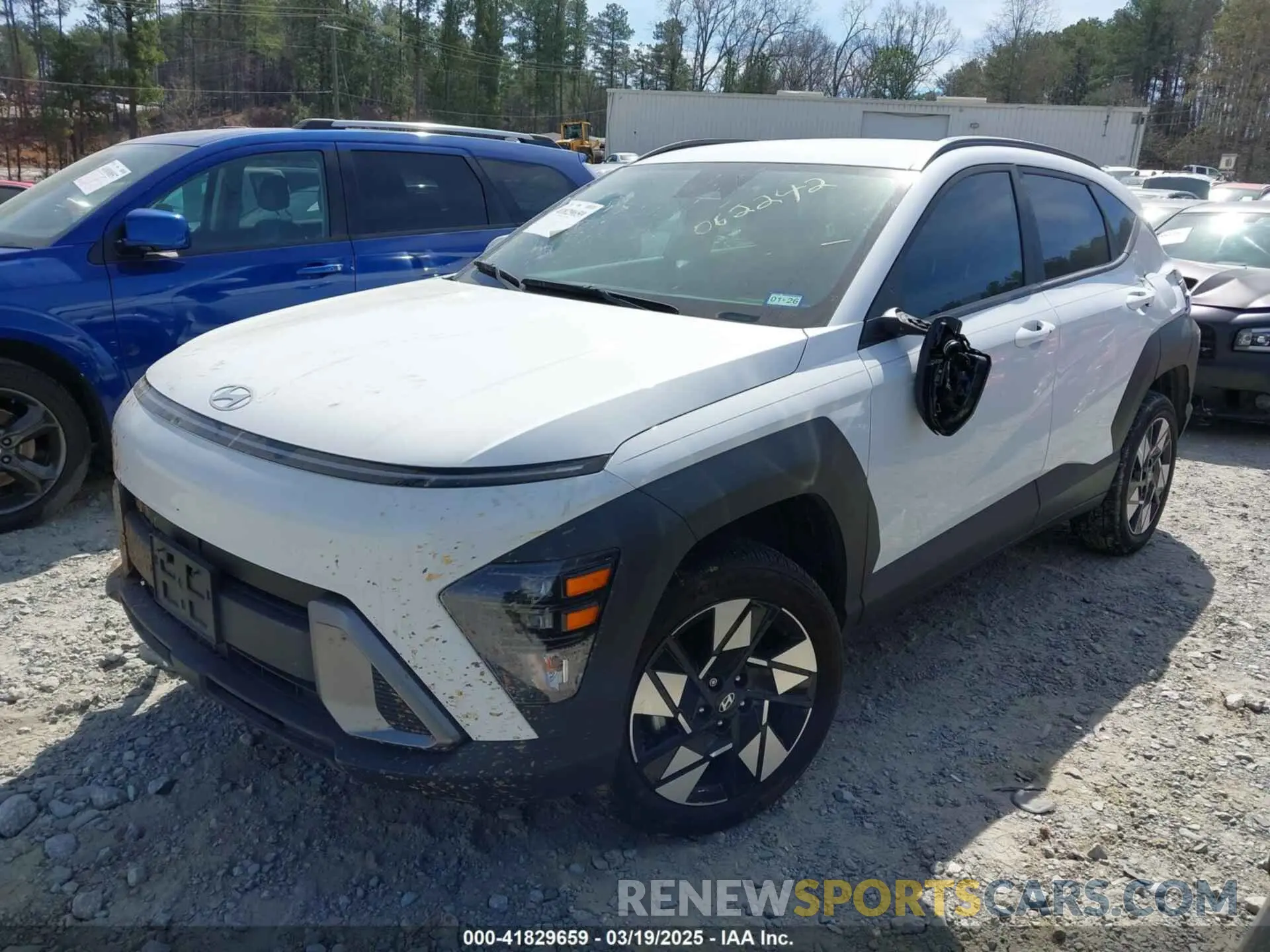 2 Photograph of a damaged car KM8HBCAB2RU062242 HYUNDAI KONA 2024
