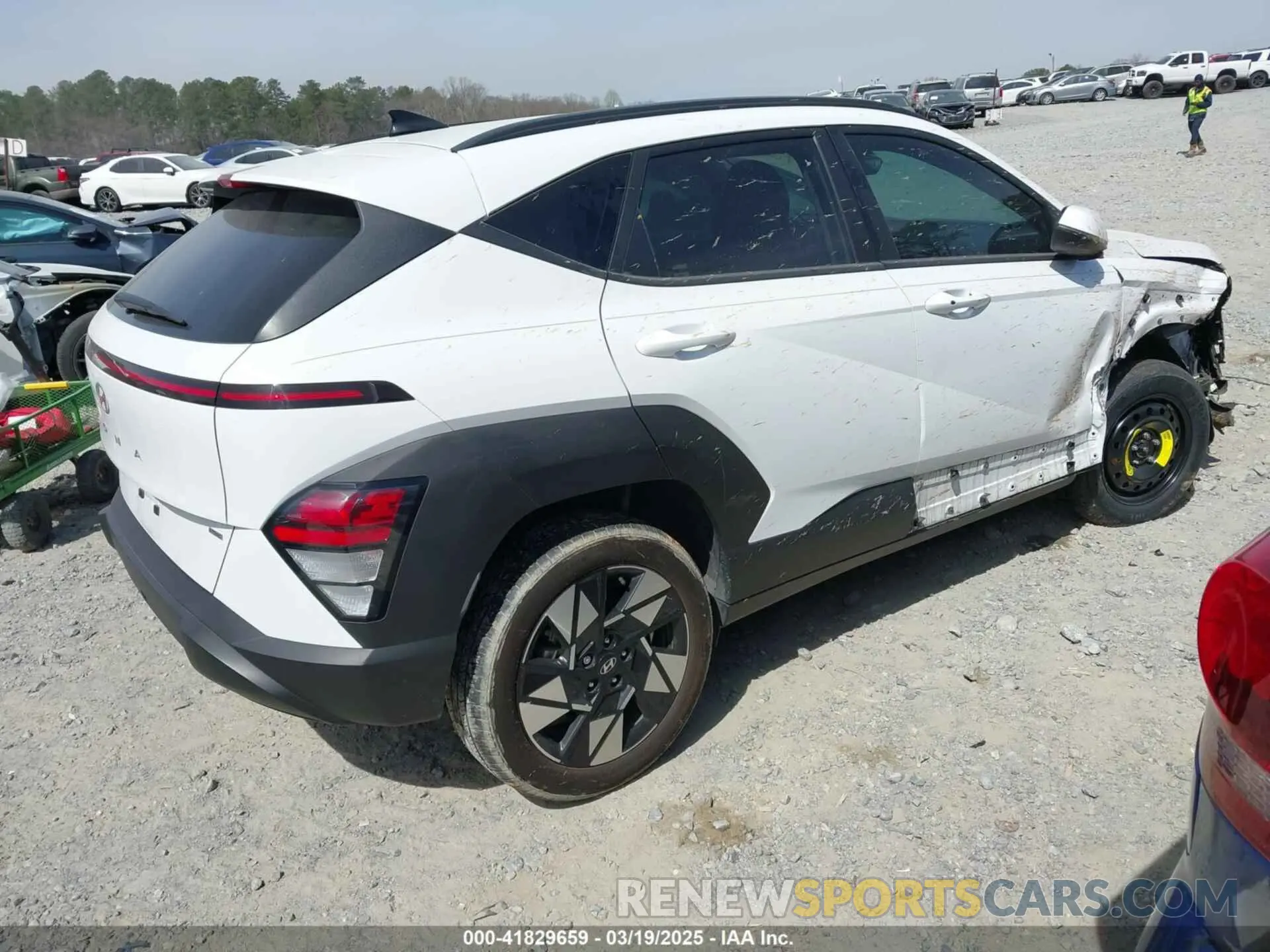 4 Photograph of a damaged car KM8HBCAB2RU062242 HYUNDAI KONA 2024