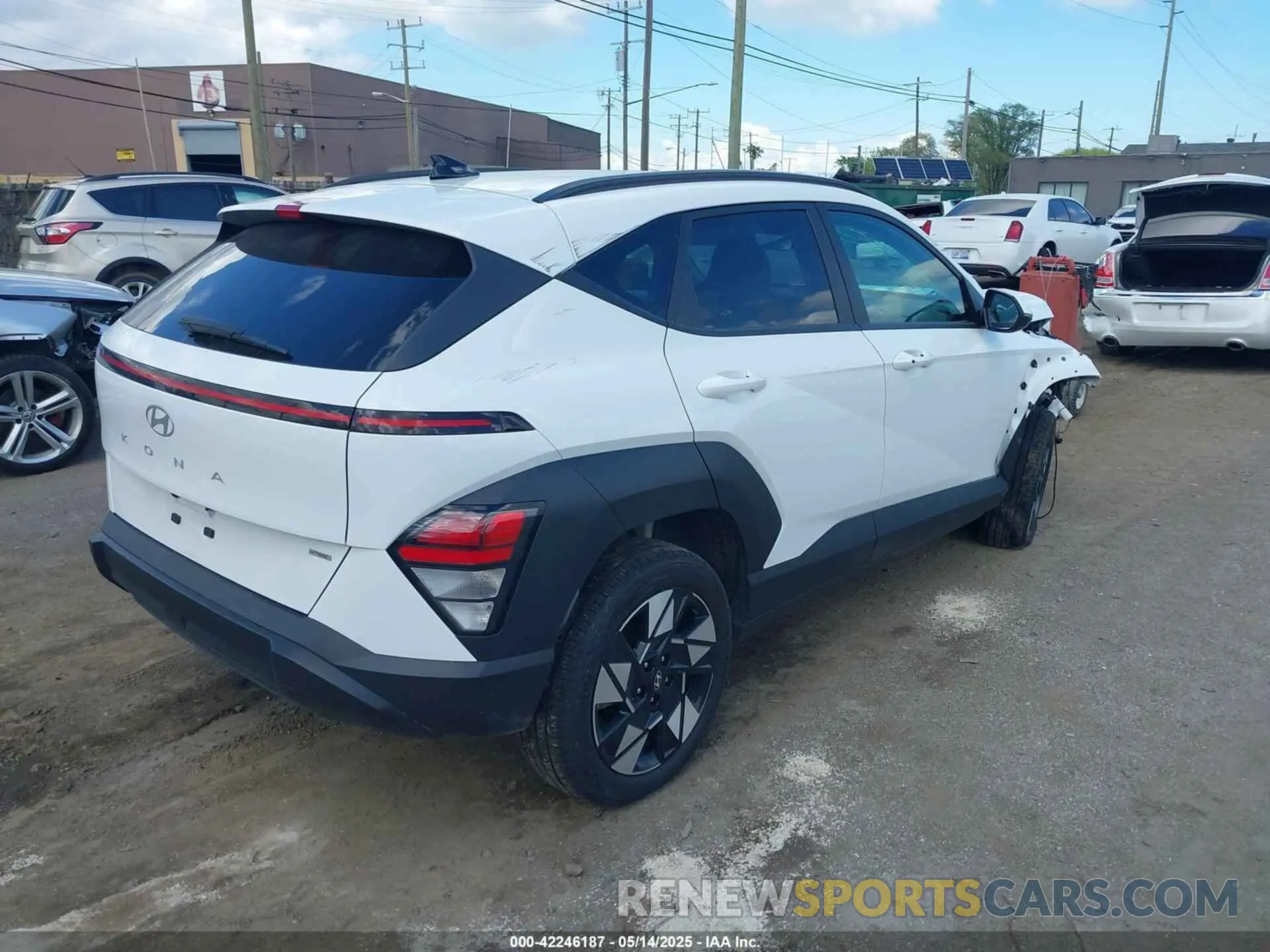4 Фотография поврежденного автомобиля KM8HBCAB2RU077839 HYUNDAI KONA 2024