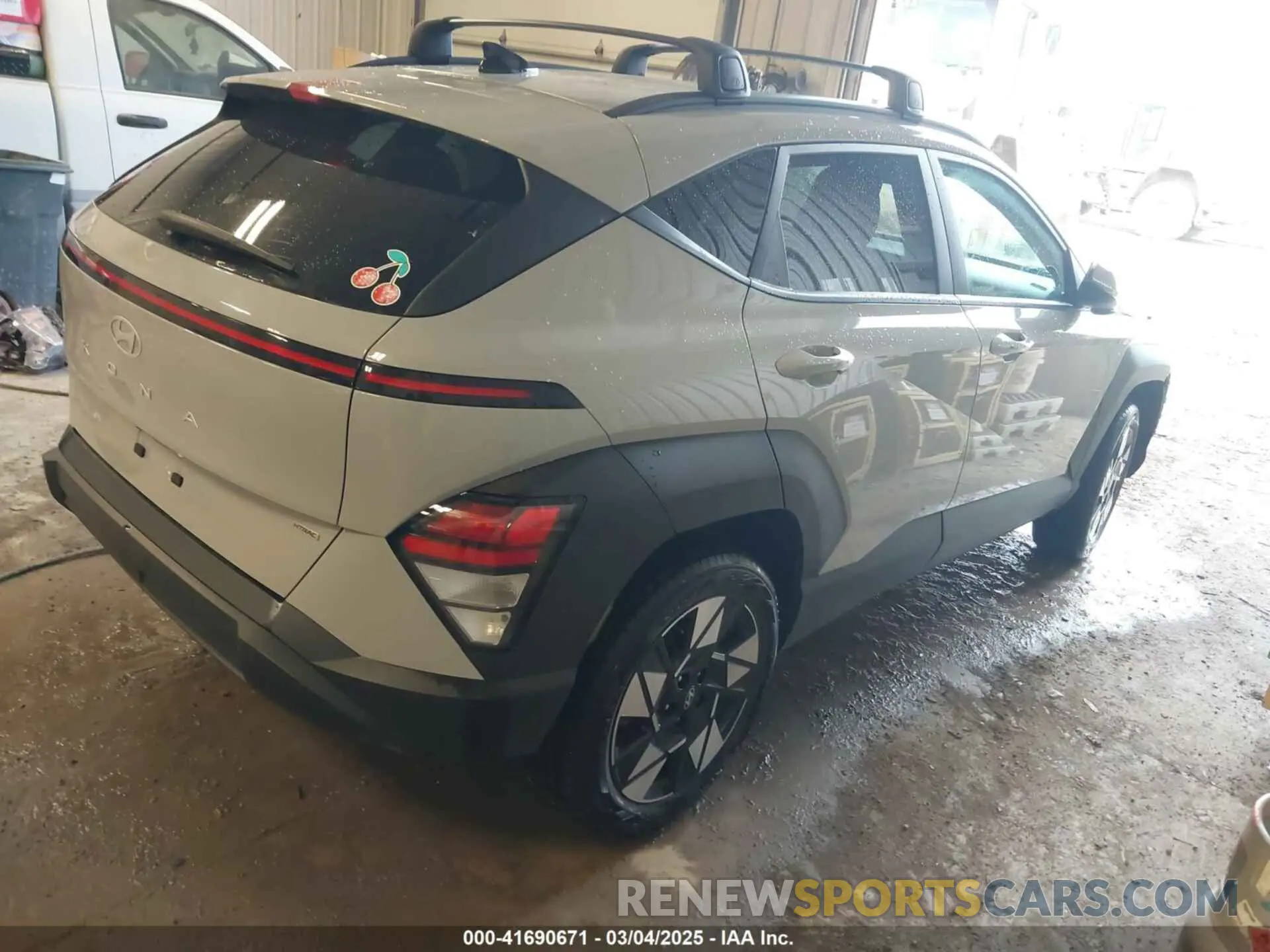 4 Photograph of a damaged car KM8HBCAB2RU109883 HYUNDAI KONA 2024