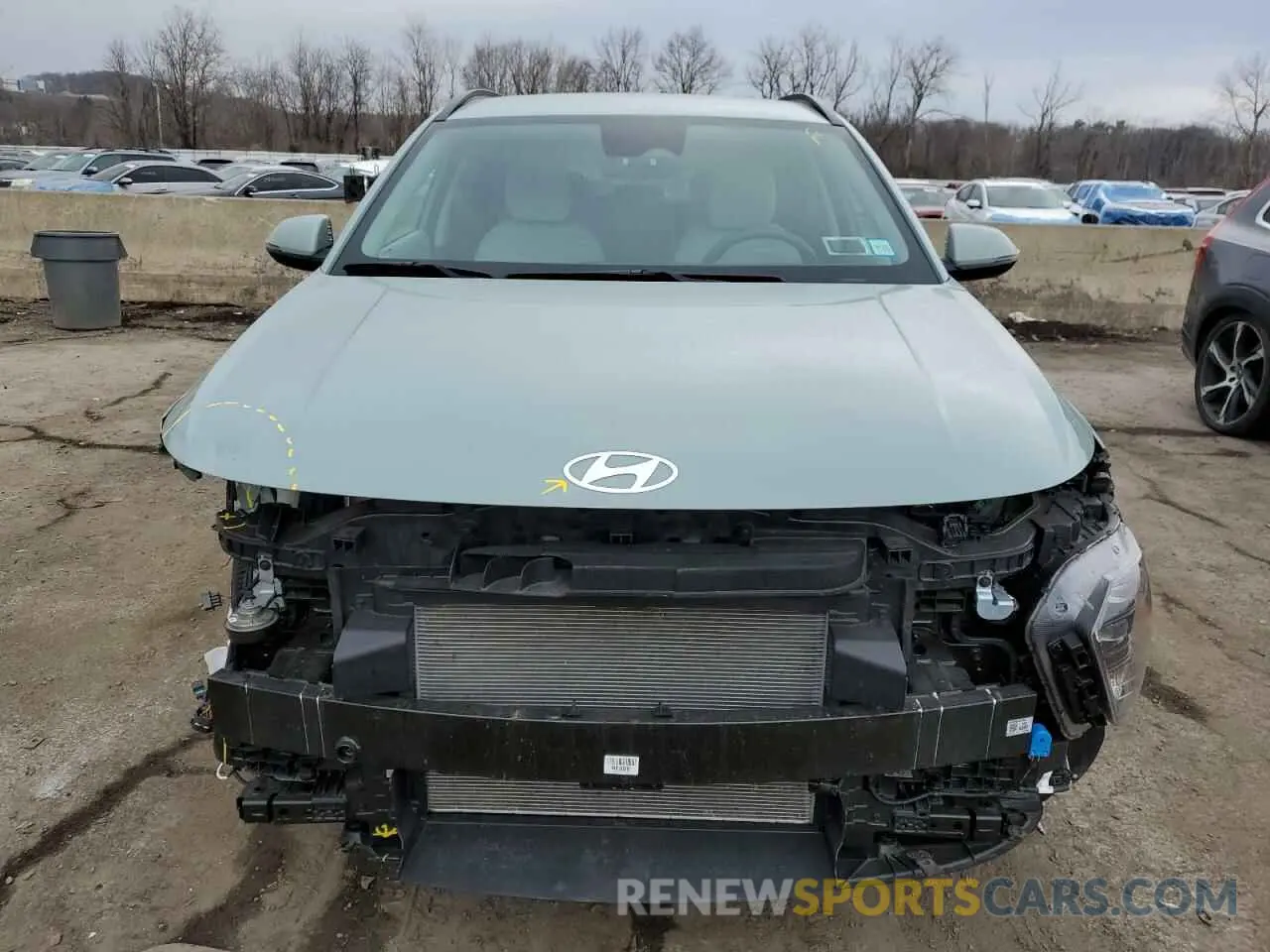 5 Фотография поврежденного автомобиля KM8HBCAB2RU133388 HYUNDAI KONA 2024