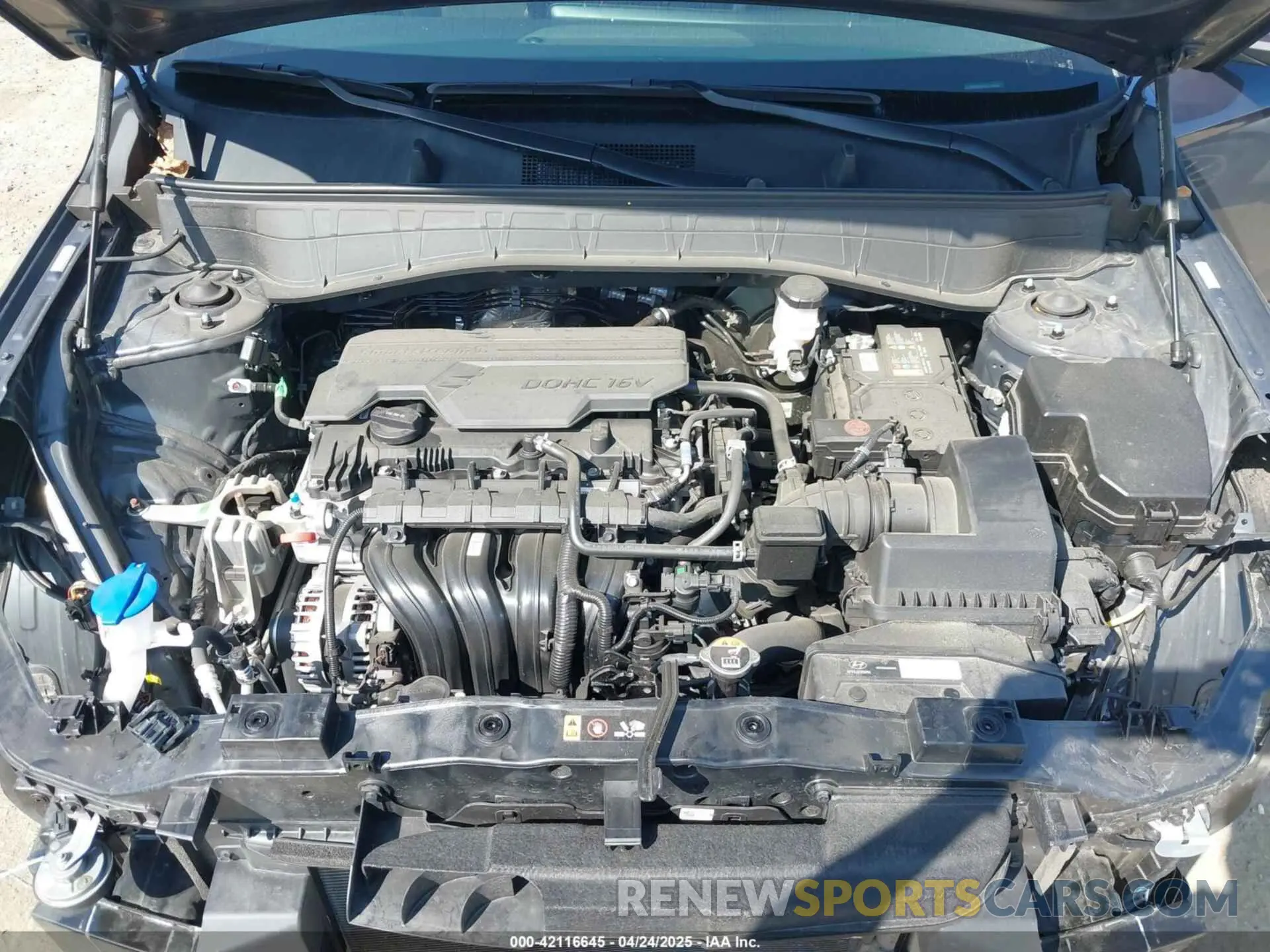 10 Photograph of a damaged car KM8HBCAB2RU133634 HYUNDAI KONA 2024