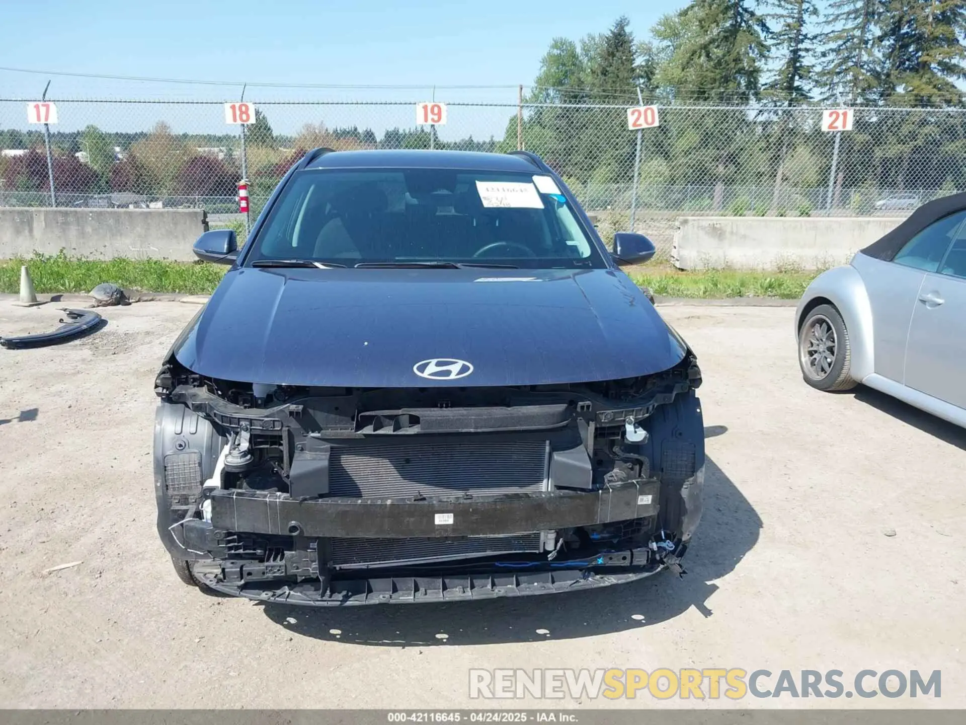13 Photograph of a damaged car KM8HBCAB2RU133634 HYUNDAI KONA 2024