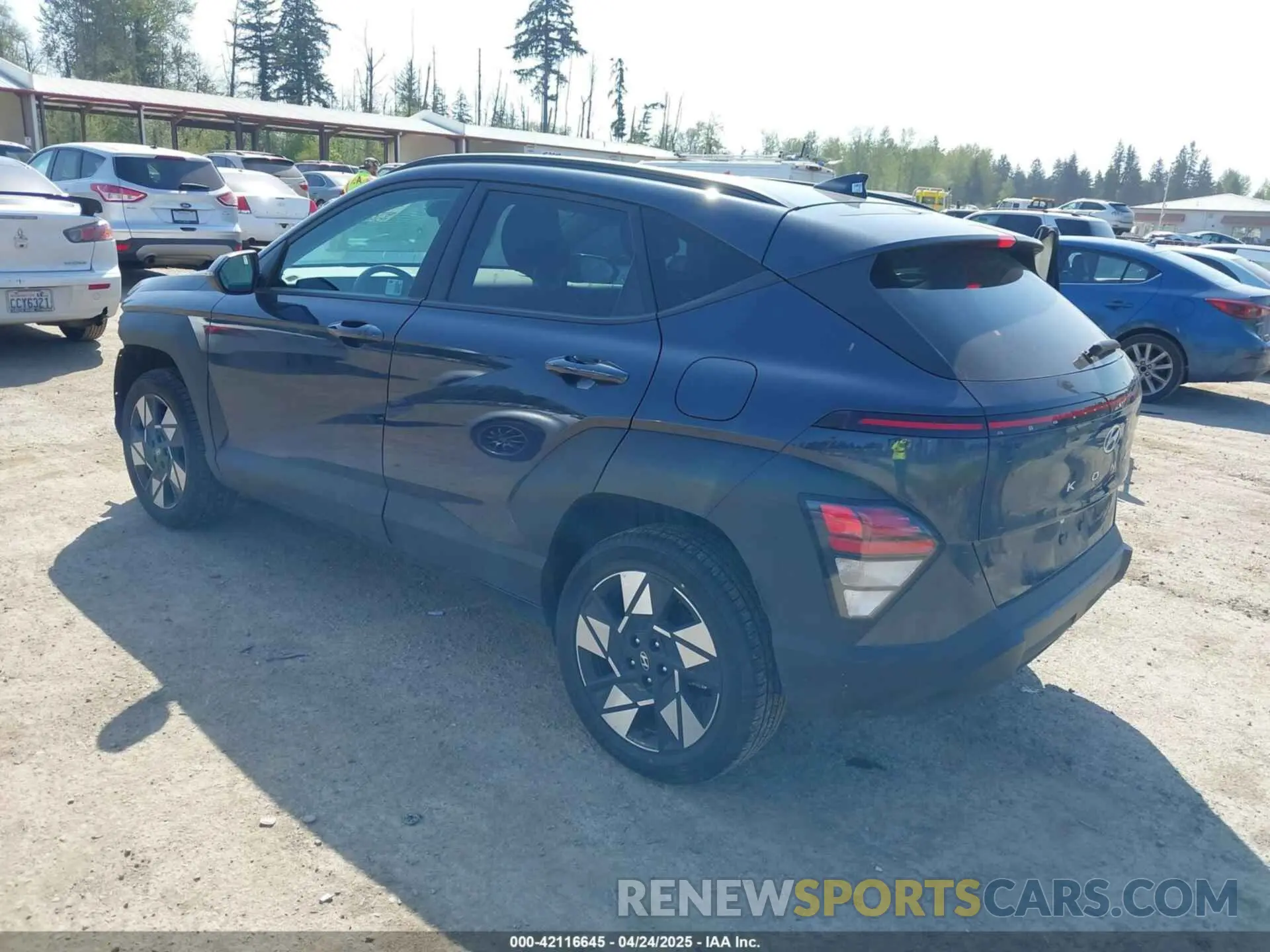3 Photograph of a damaged car KM8HBCAB2RU133634 HYUNDAI KONA 2024