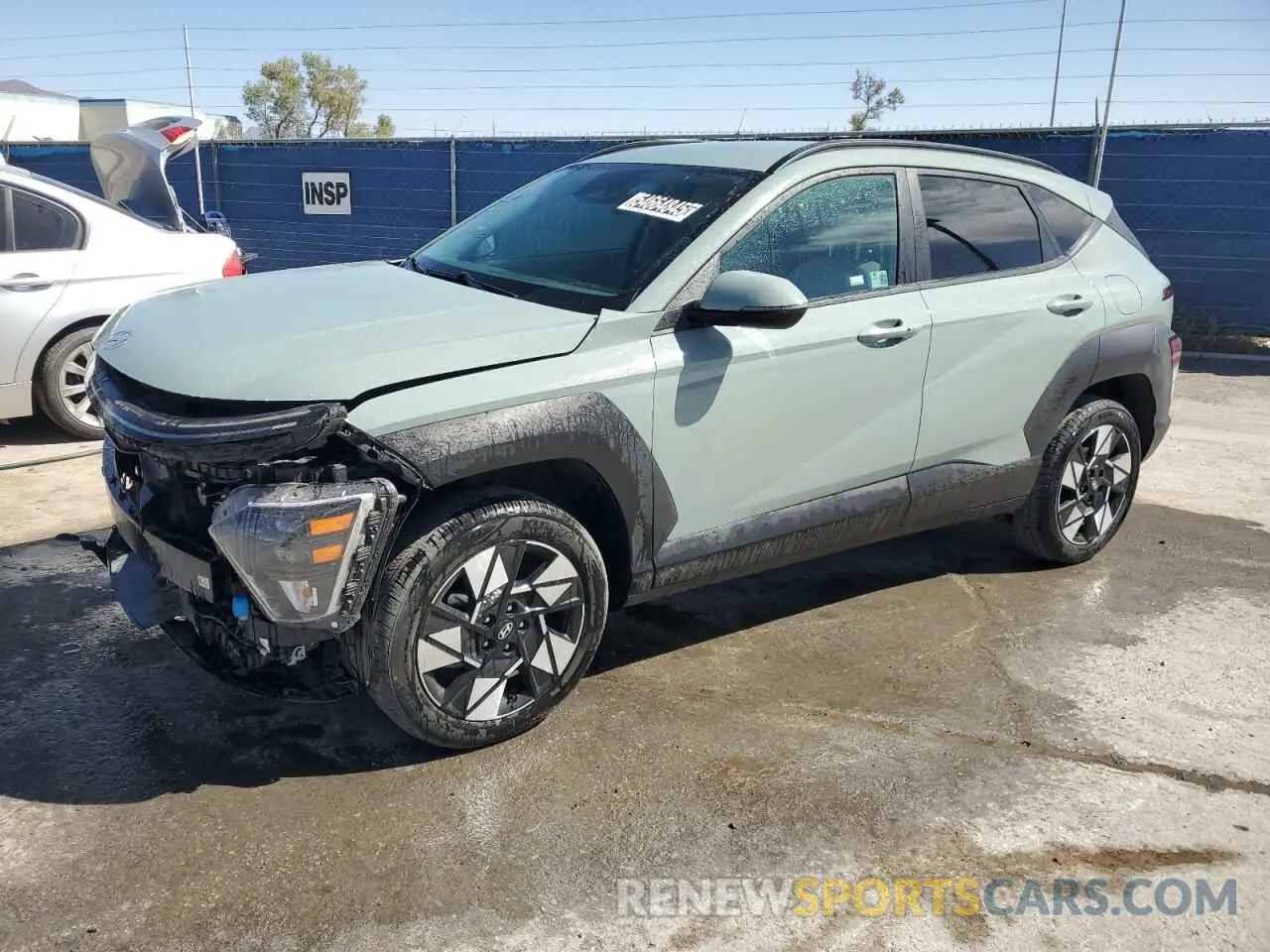 1 Photograph of a damaged car KM8HBCAB3RU075274 HYUNDAI KONA 2024