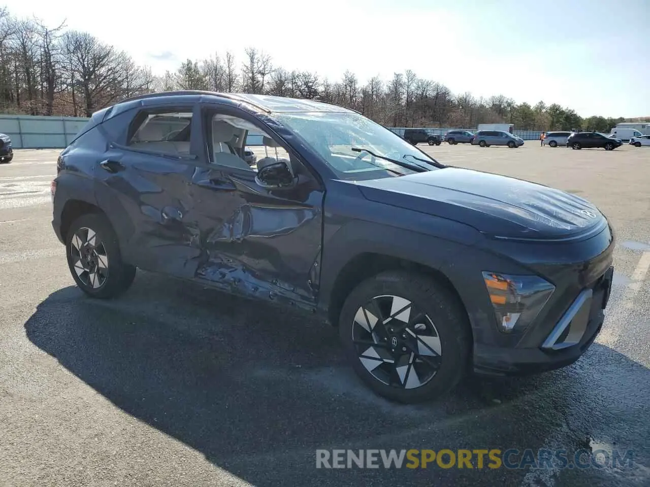 4 Photograph of a damaged car KM8HBCAB3RU106426 HYUNDAI KONA 2024