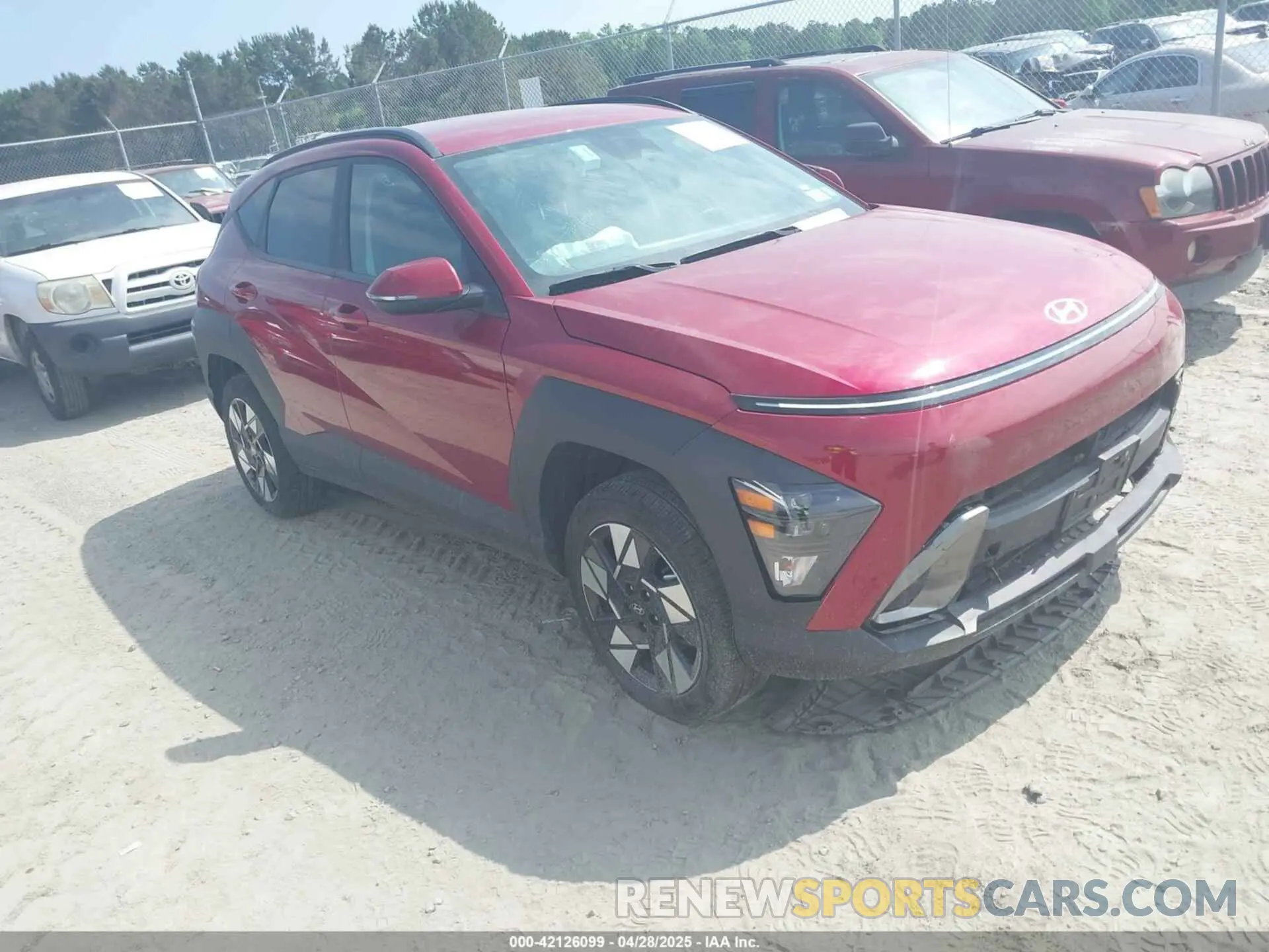 1 Фотография поврежденного автомобиля KM8HBCAB3RU106748 HYUNDAI KONA 2024