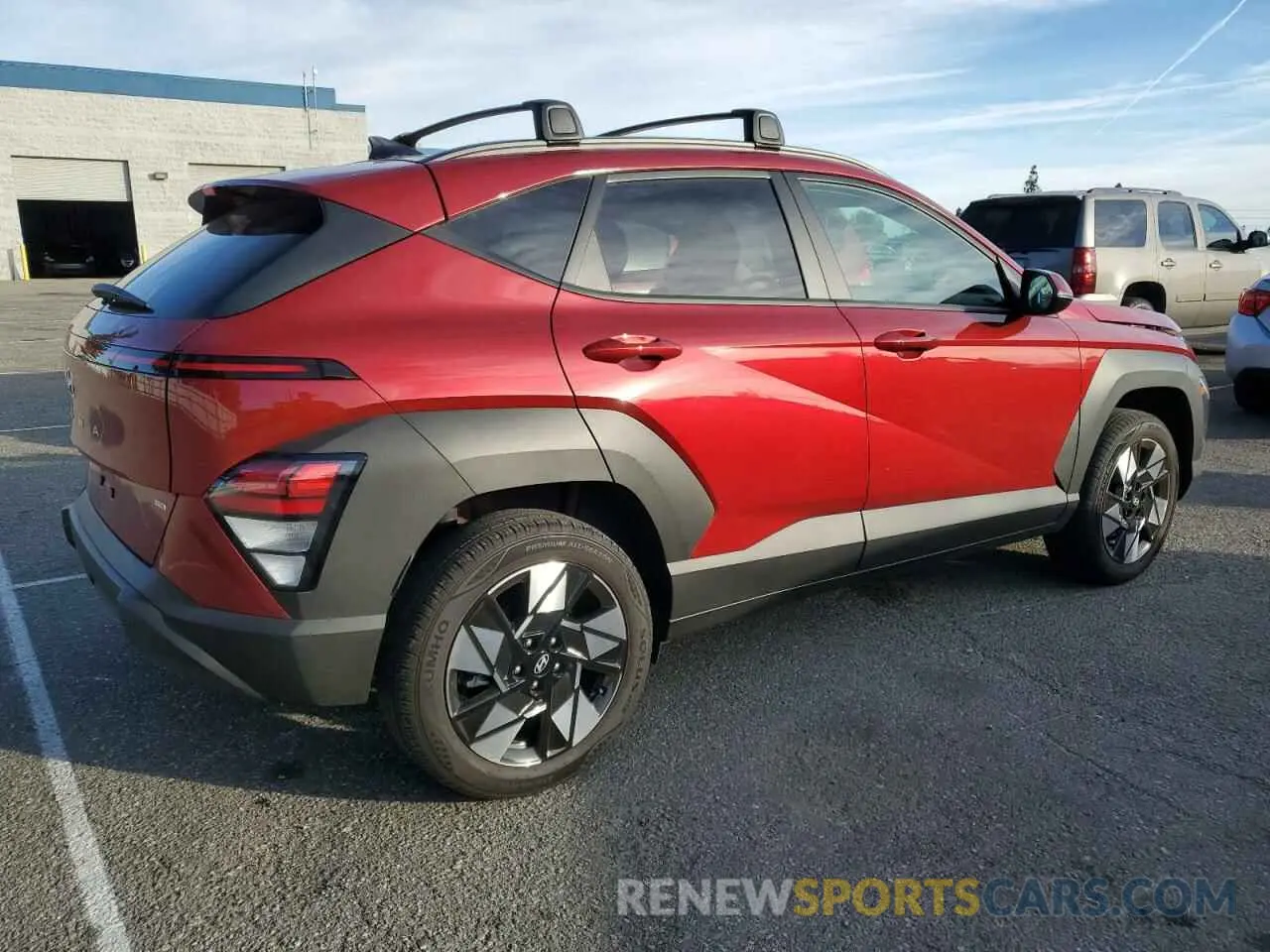 3 Photograph of a damaged car KM8HBCAB4RU055552 HYUNDAI KONA 2024