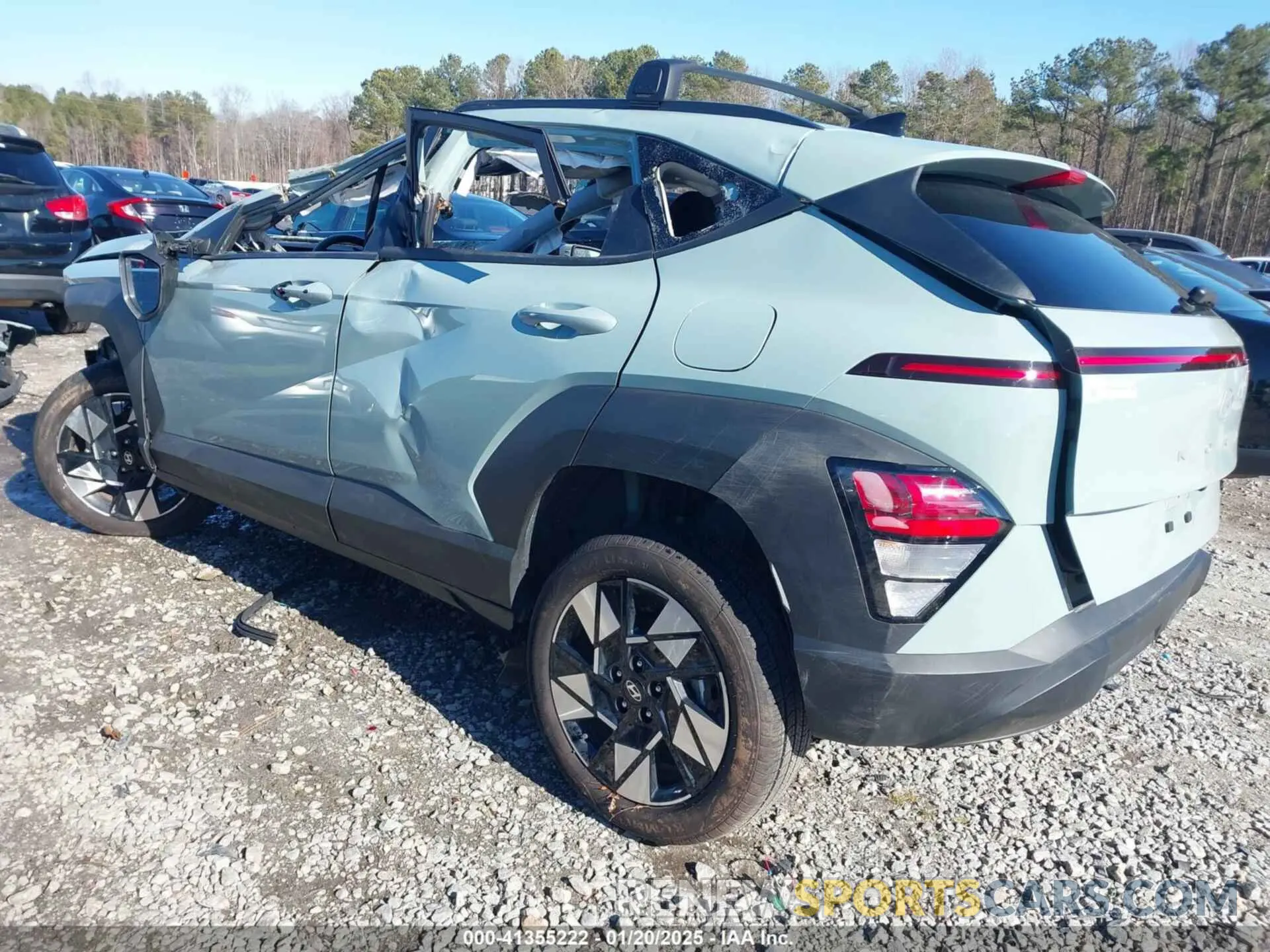 3 Фотография поврежденного автомобиля KM8HBCAB4RU162309 HYUNDAI KONA 2024