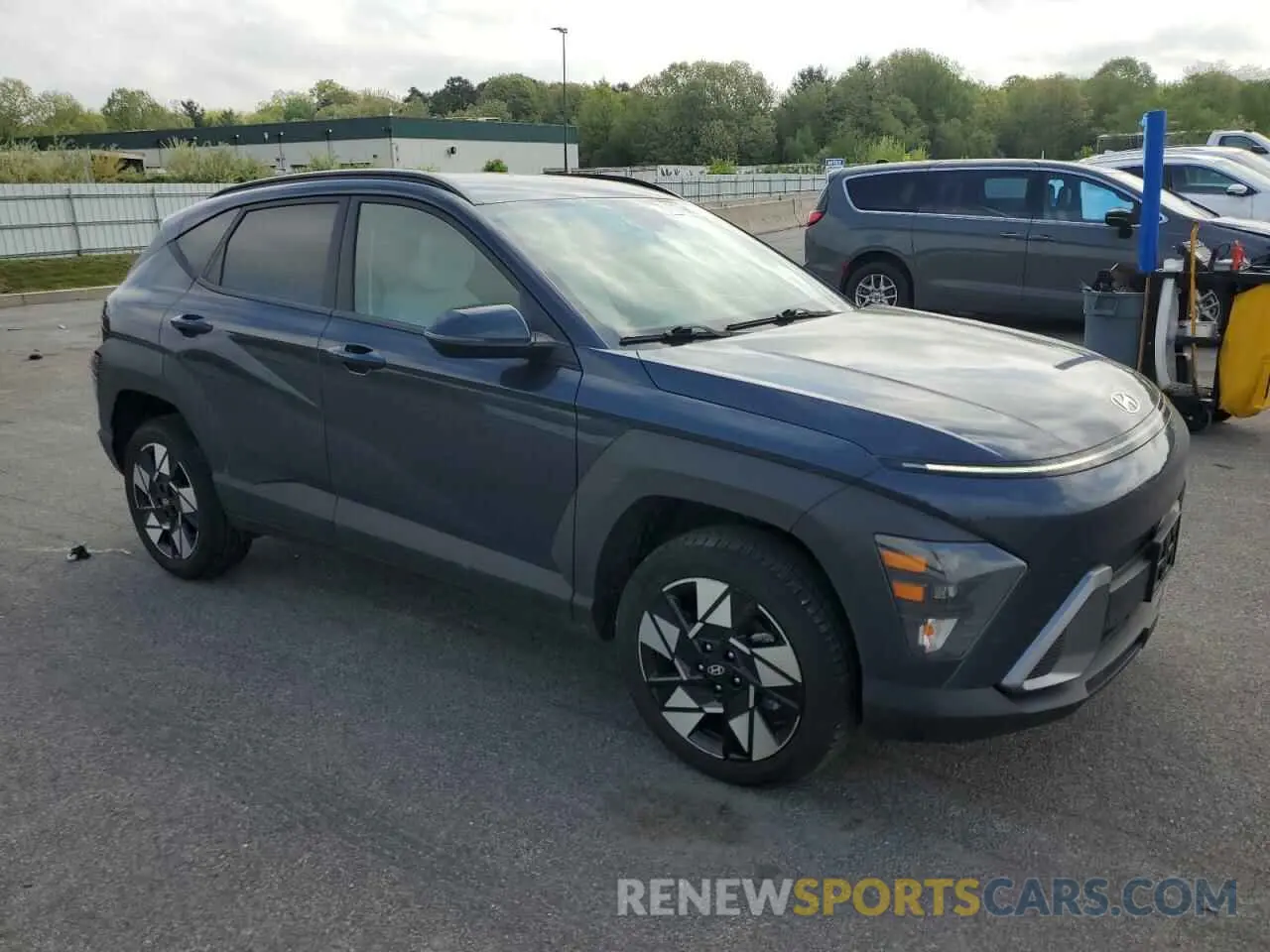 4 Photograph of a damaged car KM8HBCAB5RU165669 HYUNDAI KONA 2024