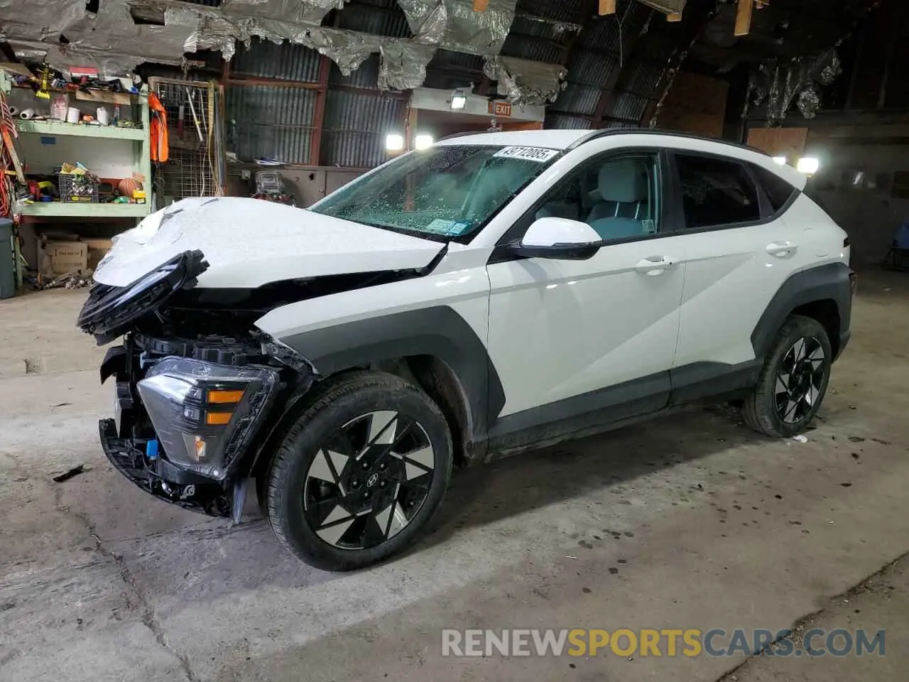 1 Photograph of a damaged car KM8HBCAB6RU072031 HYUNDAI KONA 2024