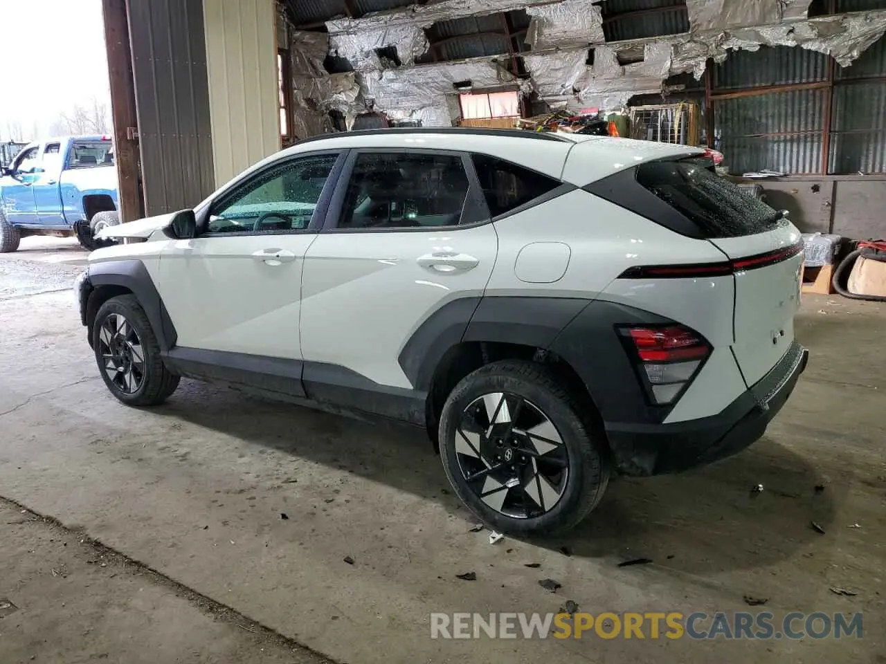 2 Photograph of a damaged car KM8HBCAB6RU072031 HYUNDAI KONA 2024