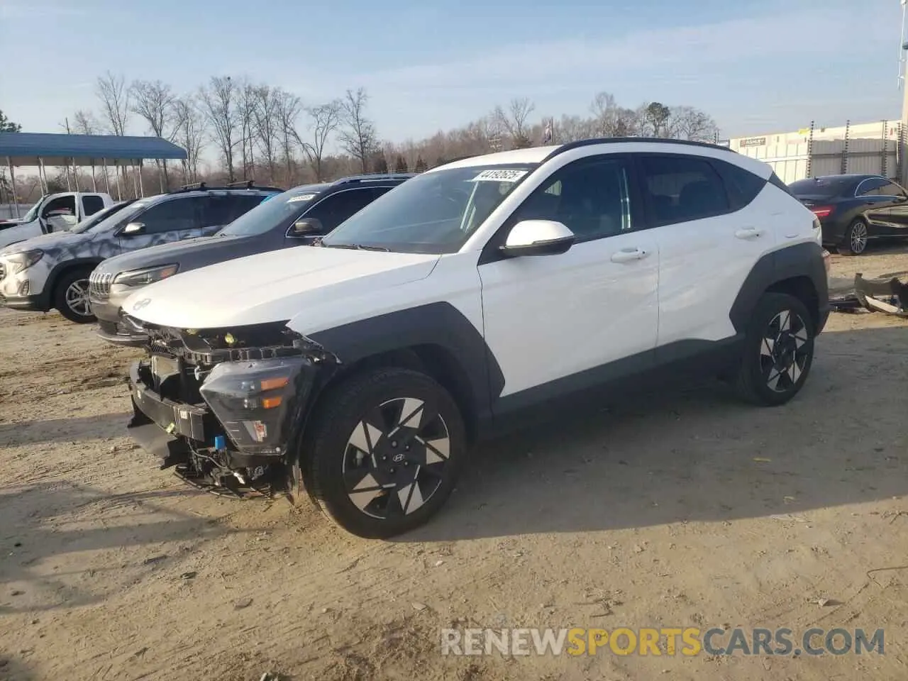 1 Фотография поврежденного автомобиля KM8HBCAB7RU038874 HYUNDAI KONA 2024