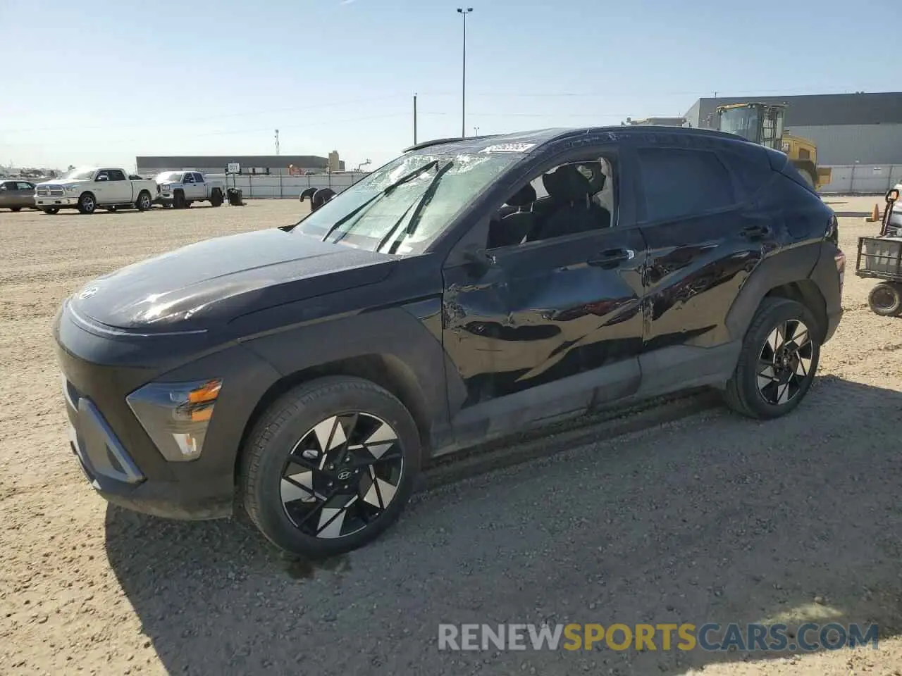 1 Фотография поврежденного автомобиля KM8HBCAB8RU122492 HYUNDAI KONA 2024