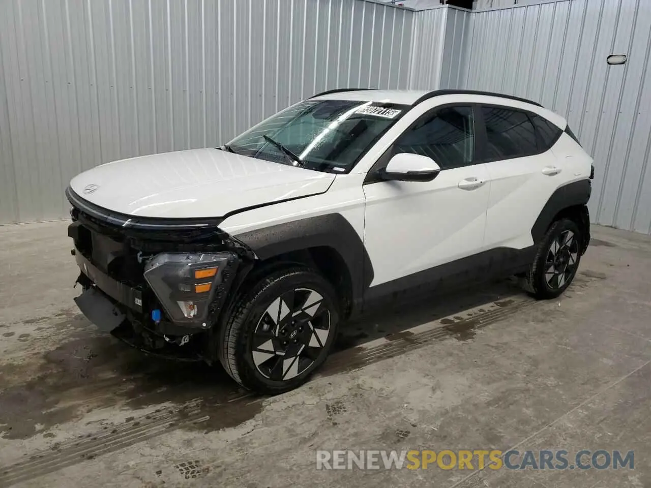1 Photograph of a damaged car KM8HBCAB8RU174916 HYUNDAI KONA 2024
