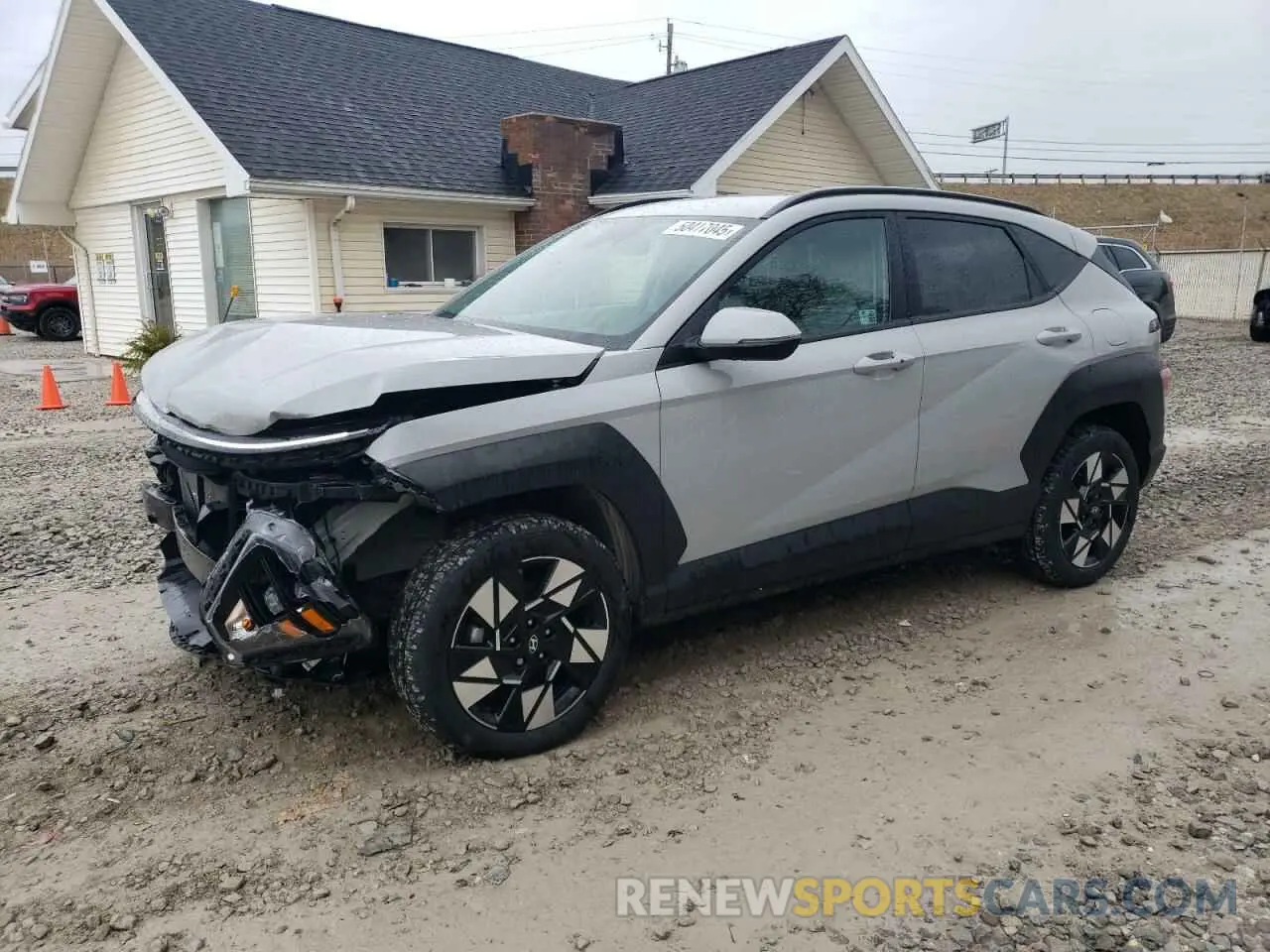 1 Photograph of a damaged car KM8HBCAB9RU108407 HYUNDAI KONA 2024