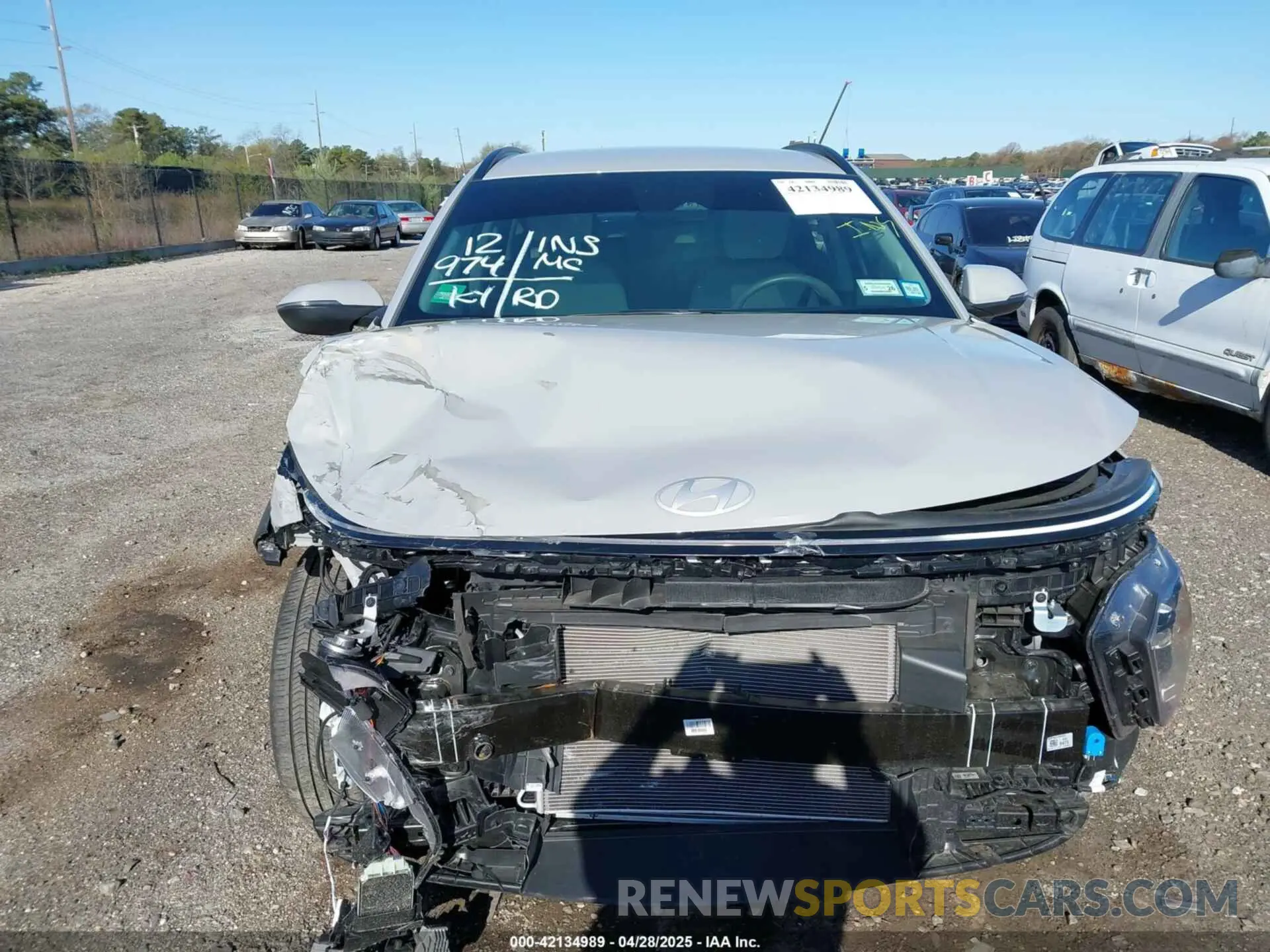 12 Photograph of a damaged car KM8HBCAB9RU138149 HYUNDAI KONA 2024