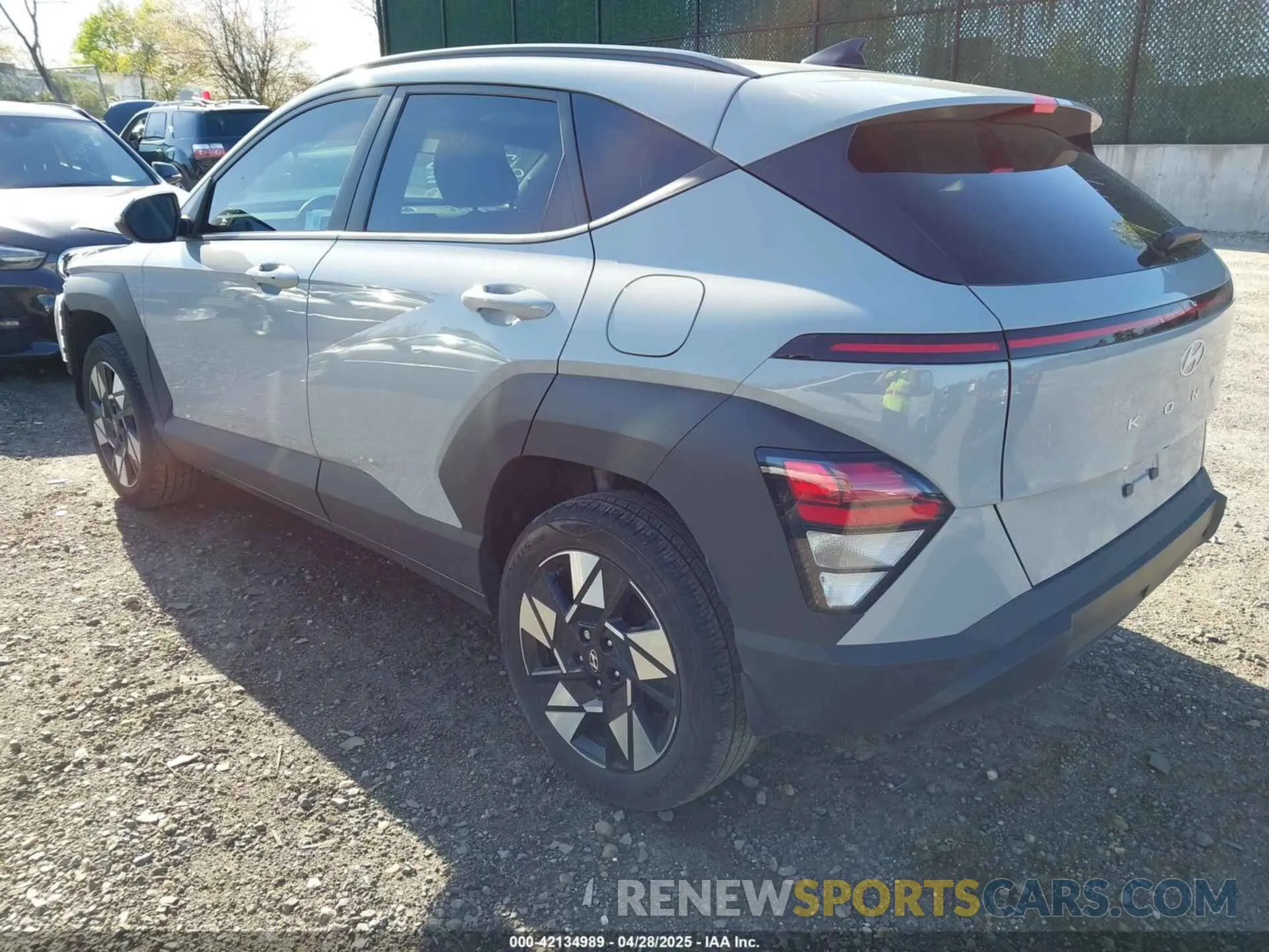 3 Photograph of a damaged car KM8HBCAB9RU138149 HYUNDAI KONA 2024