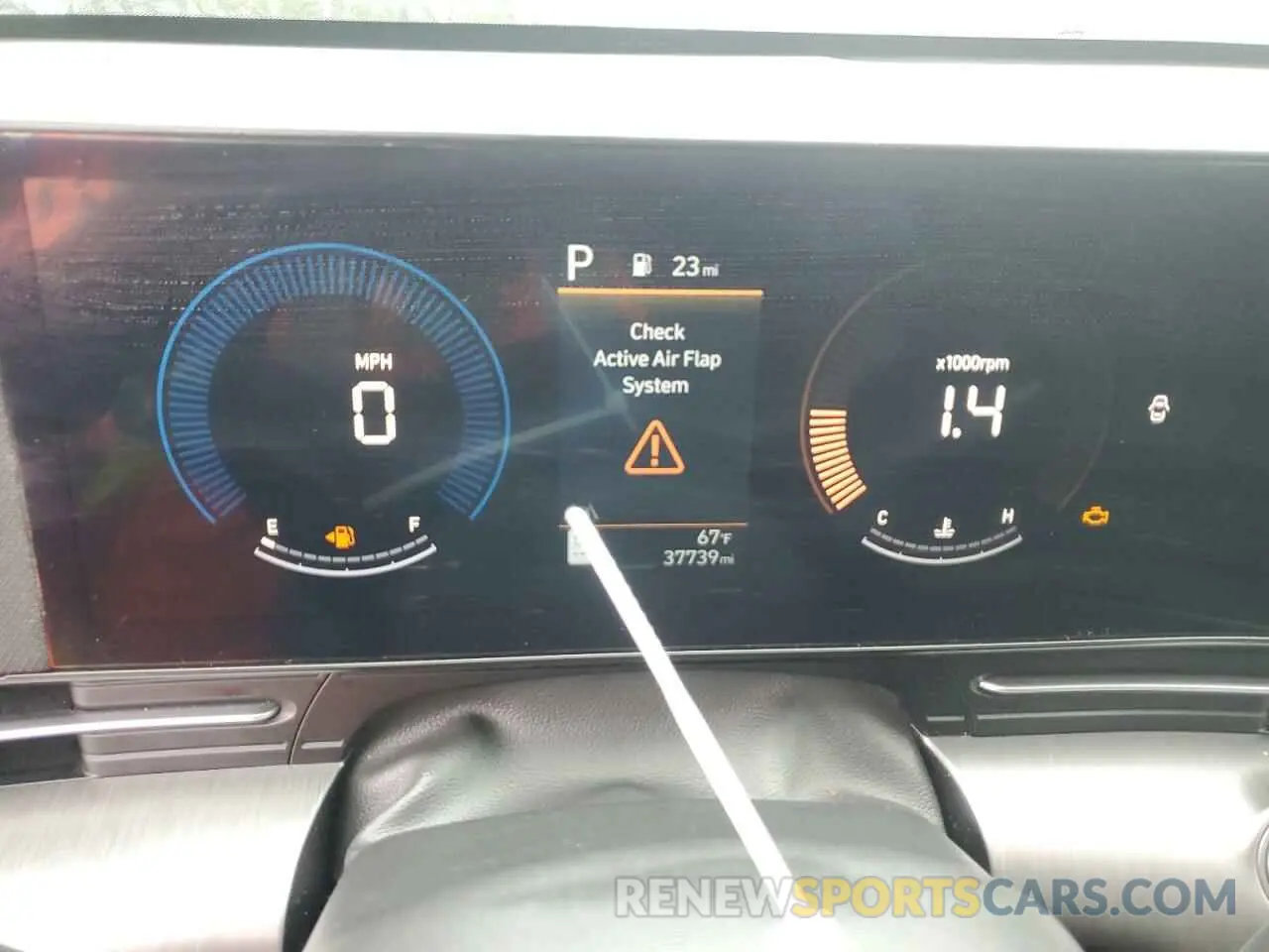 9 Photograph of a damaged car KM8HBCABXRU071075 HYUNDAI KONA 2024