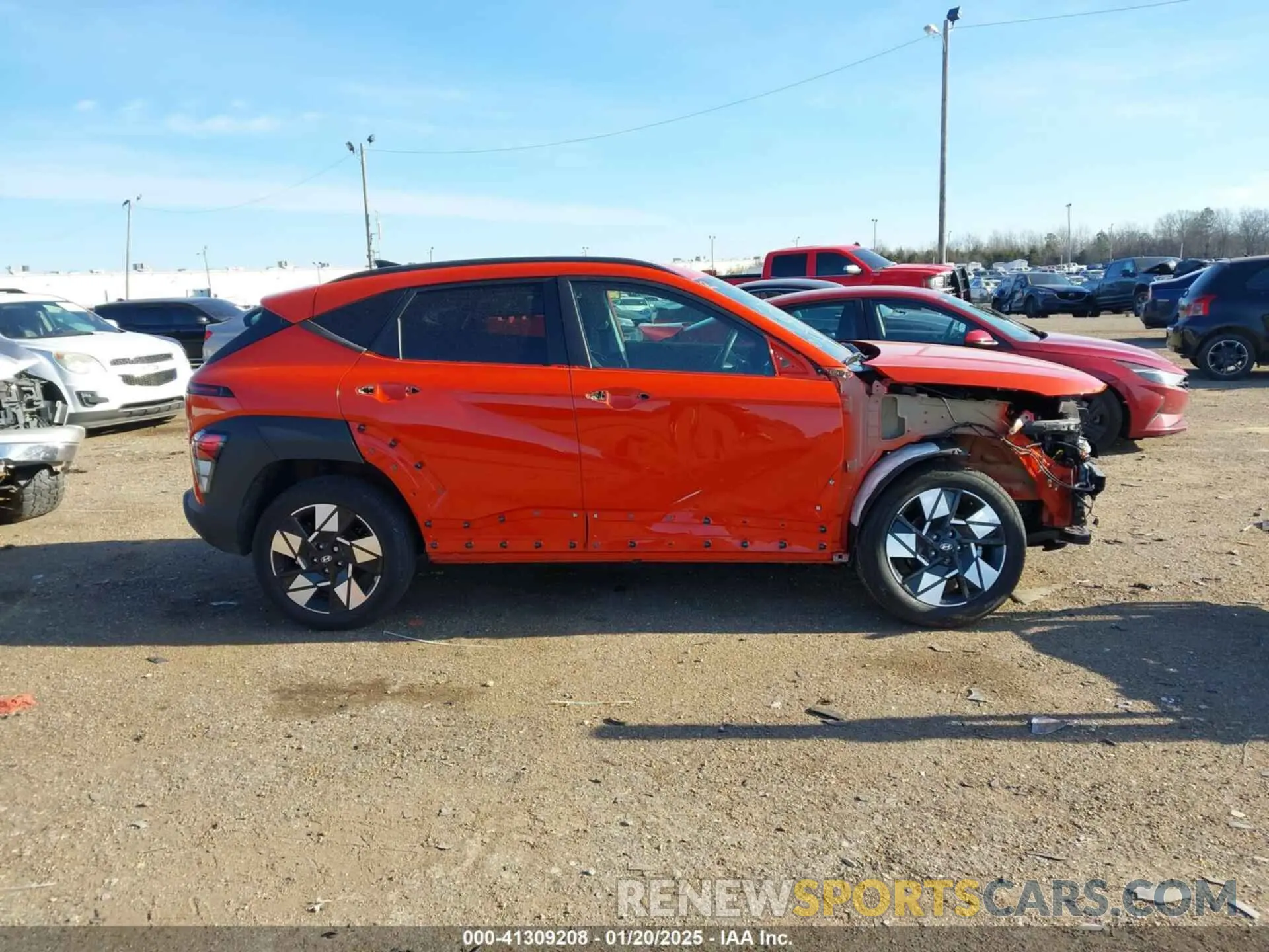 13 Photograph of a damaged car KM8HBCABXRU096414 HYUNDAI KONA 2024
