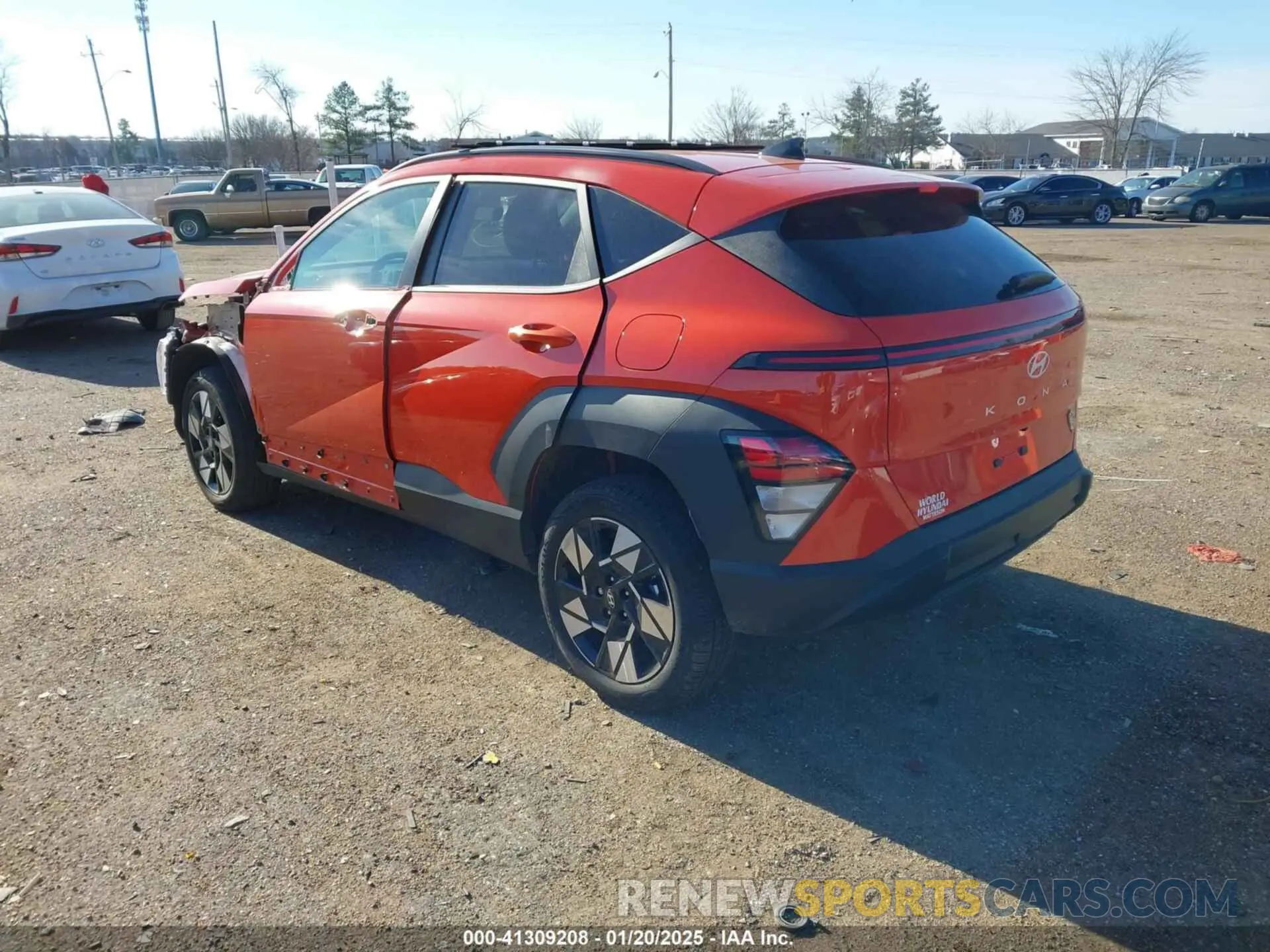 3 Photograph of a damaged car KM8HBCABXRU096414 HYUNDAI KONA 2024