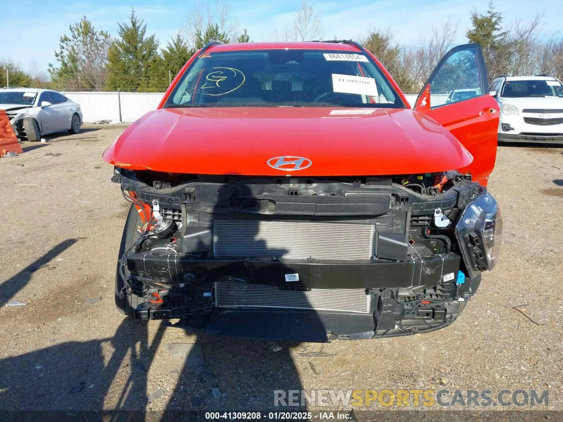 6 Photograph of a damaged car KM8HBCABXRU096414 HYUNDAI KONA 2024