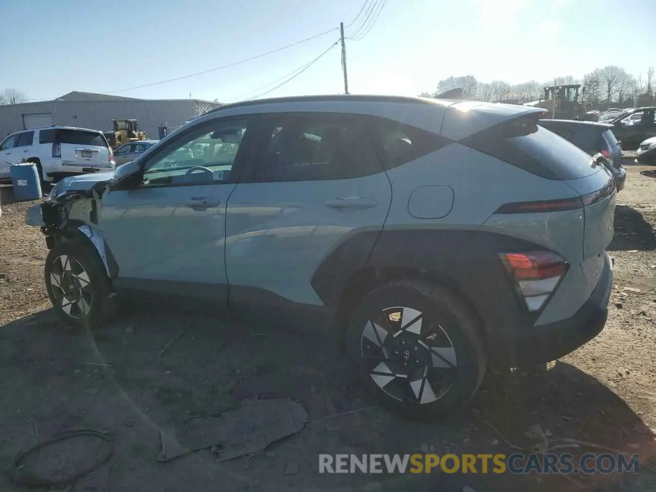2 Фотография поврежденного автомобиля KM8HBCABXRU154103 HYUNDAI KONA 2024