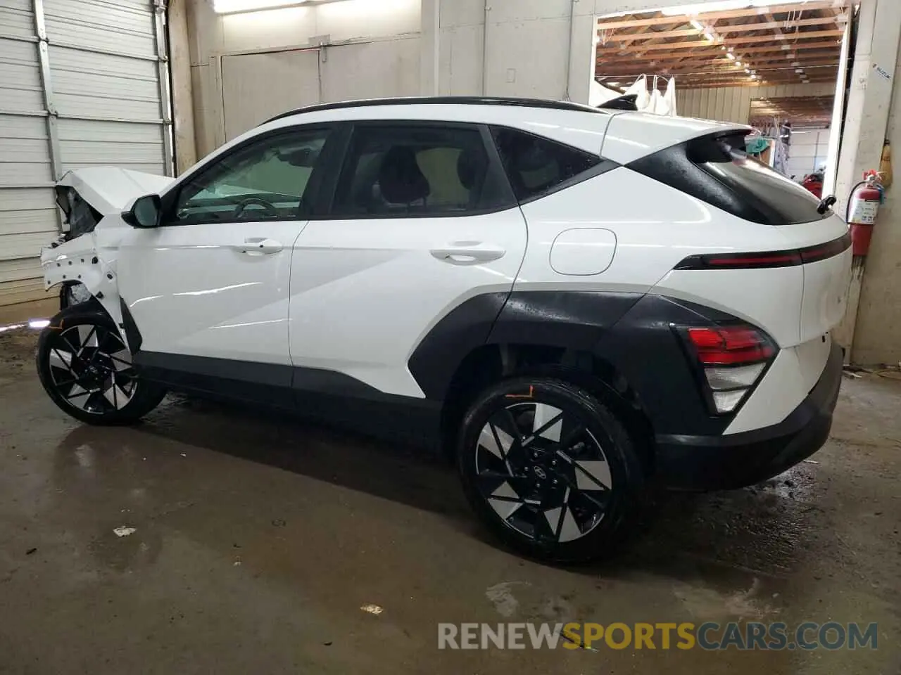 2 Photograph of a damaged car KM8HBCABXRU174898 HYUNDAI KONA 2024