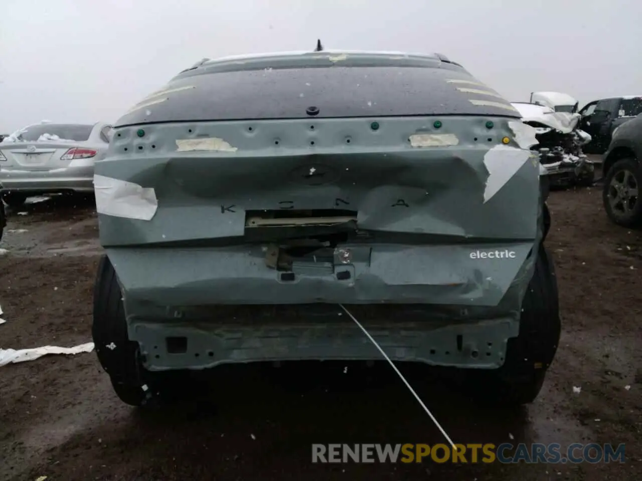 6 Photograph of a damaged car KM8HC3A66RU017501 HYUNDAI KONA 2024
