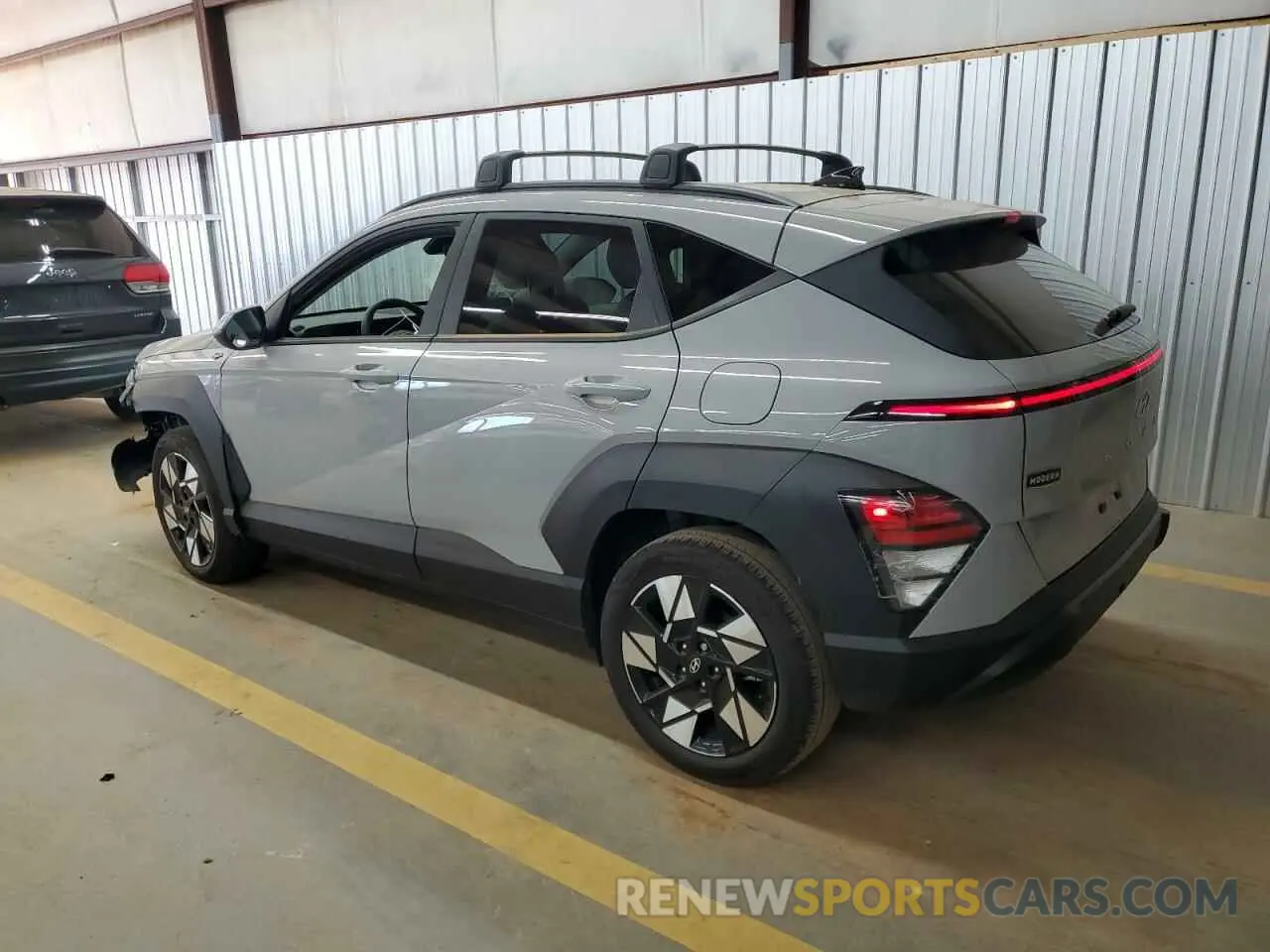 2 Photograph of a damaged car KM8HC3AB2RU183348 HYUNDAI KONA 2024