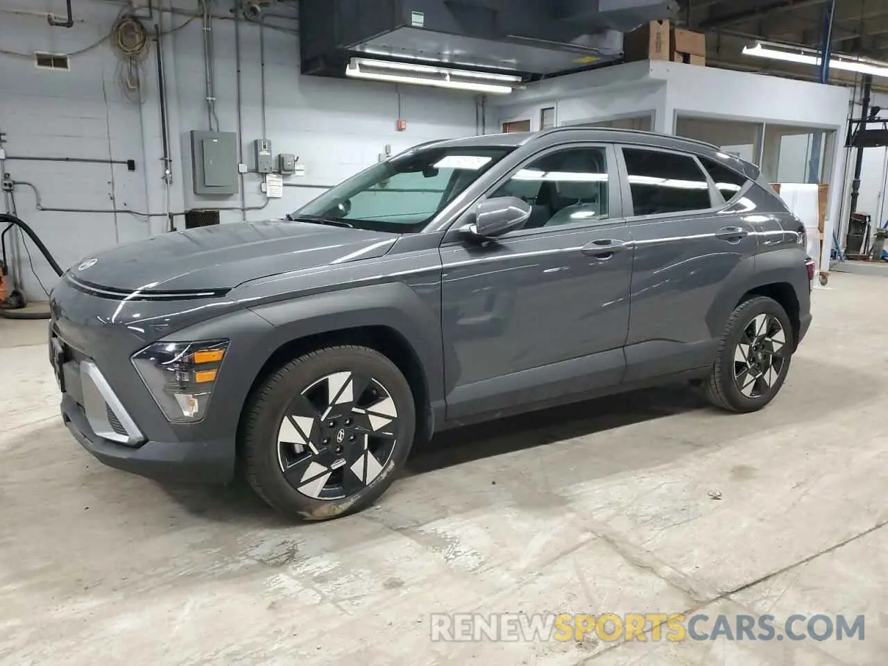 1 Photograph of a damaged car KM8HC3AB3RU138337 HYUNDAI KONA 2024
