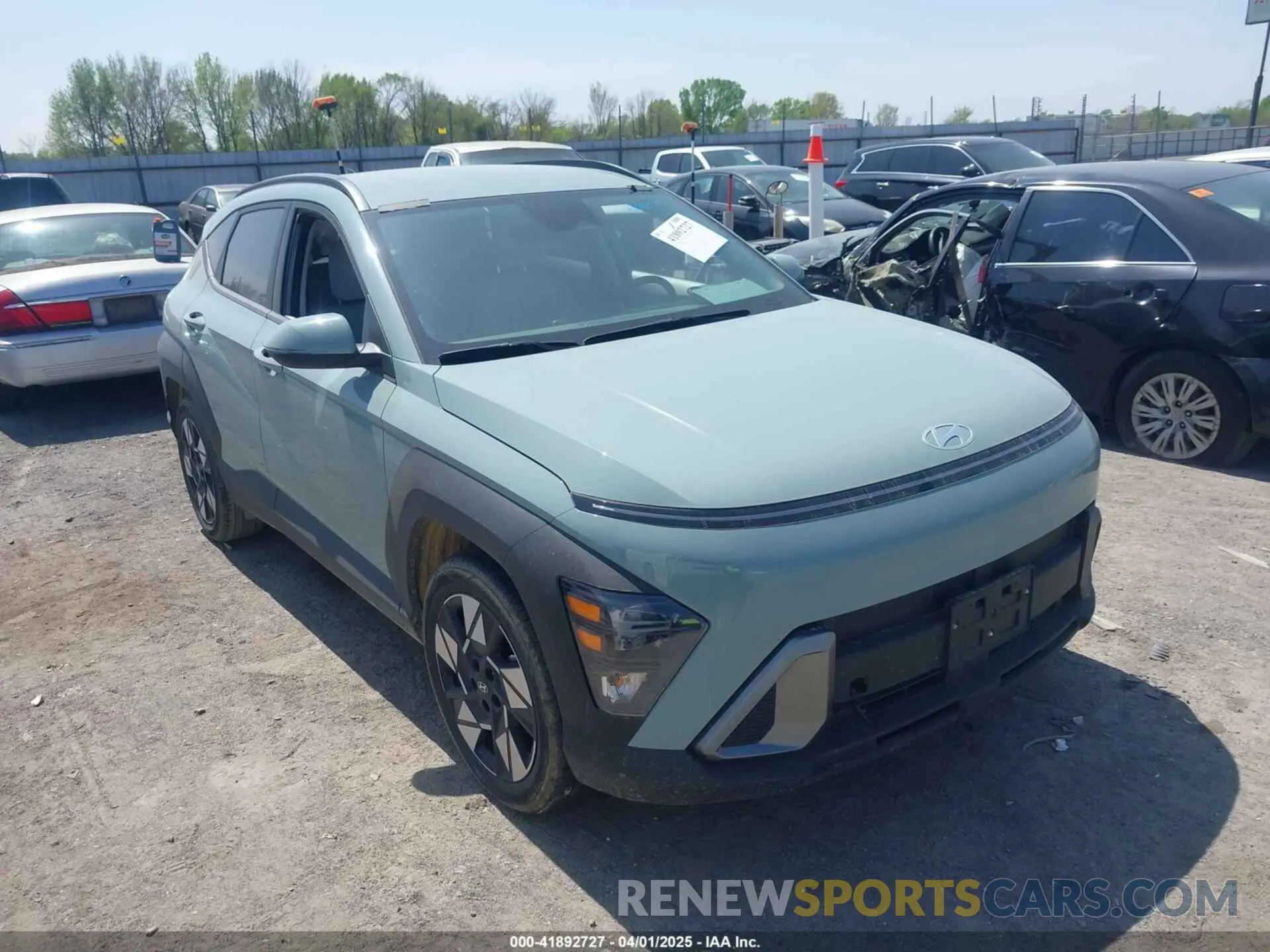 1 Фотография поврежденного автомобиля KM8HC3AB4RU082523 HYUNDAI KONA 2024