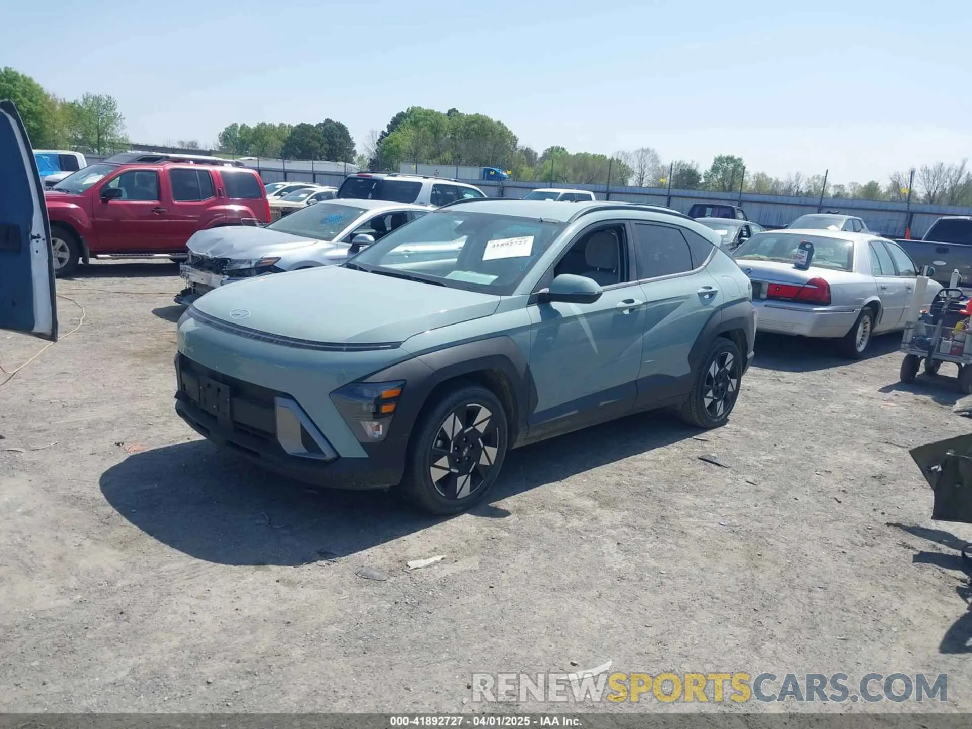 2 Фотография поврежденного автомобиля KM8HC3AB4RU082523 HYUNDAI KONA 2024