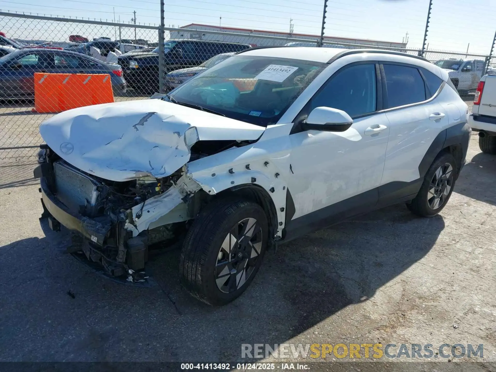 2 Фотография поврежденного автомобиля KM8HC3AB5RU143863 HYUNDAI KONA 2024