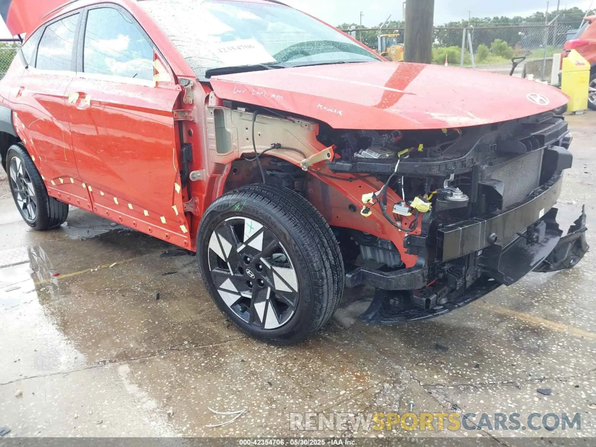 6 Photograph of a damaged car KM8HC3AB6RU079879 HYUNDAI KONA 2024