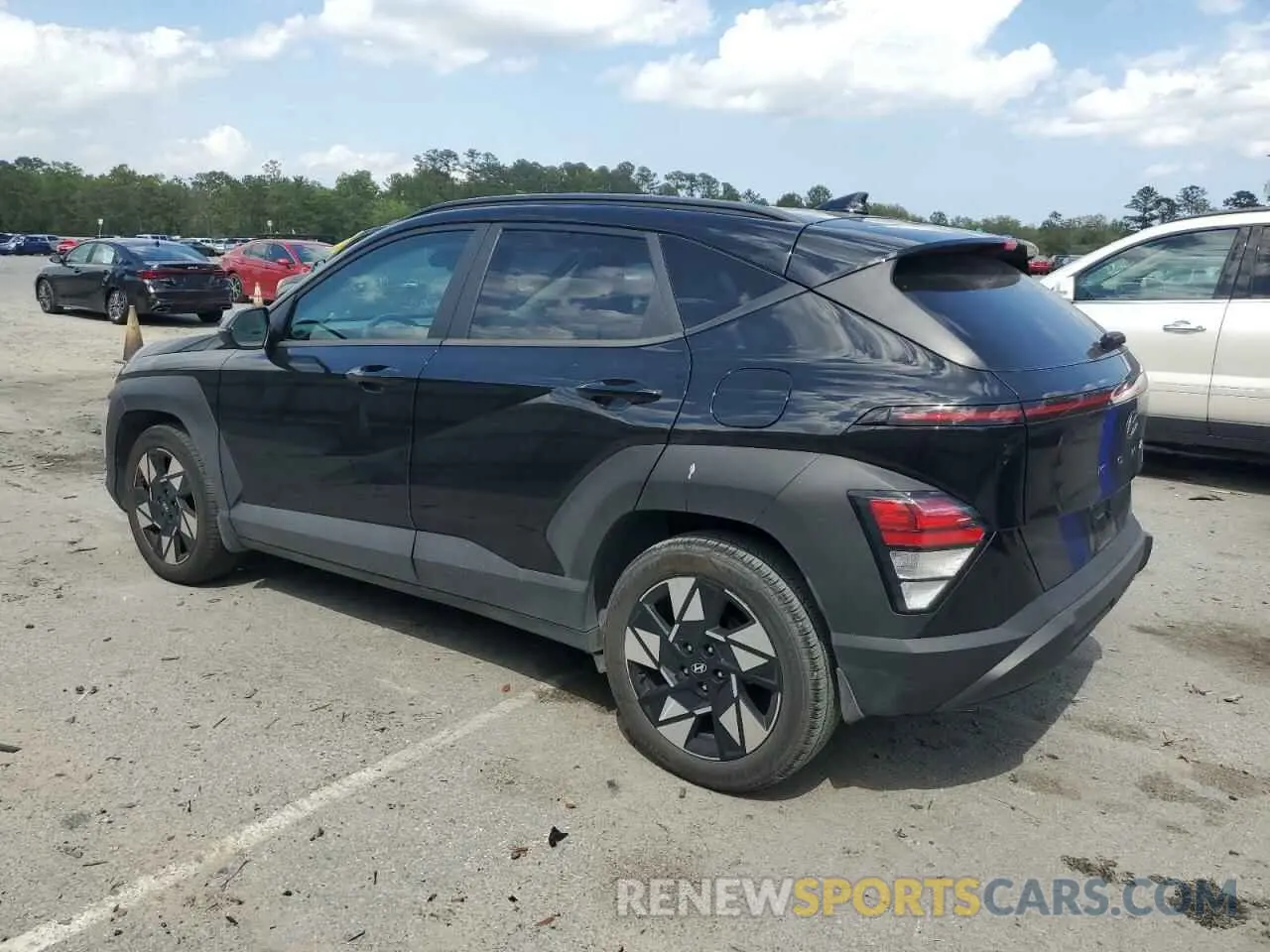 2 Photograph of a damaged car KM8HC3AB7RU055719 HYUNDAI KONA 2024