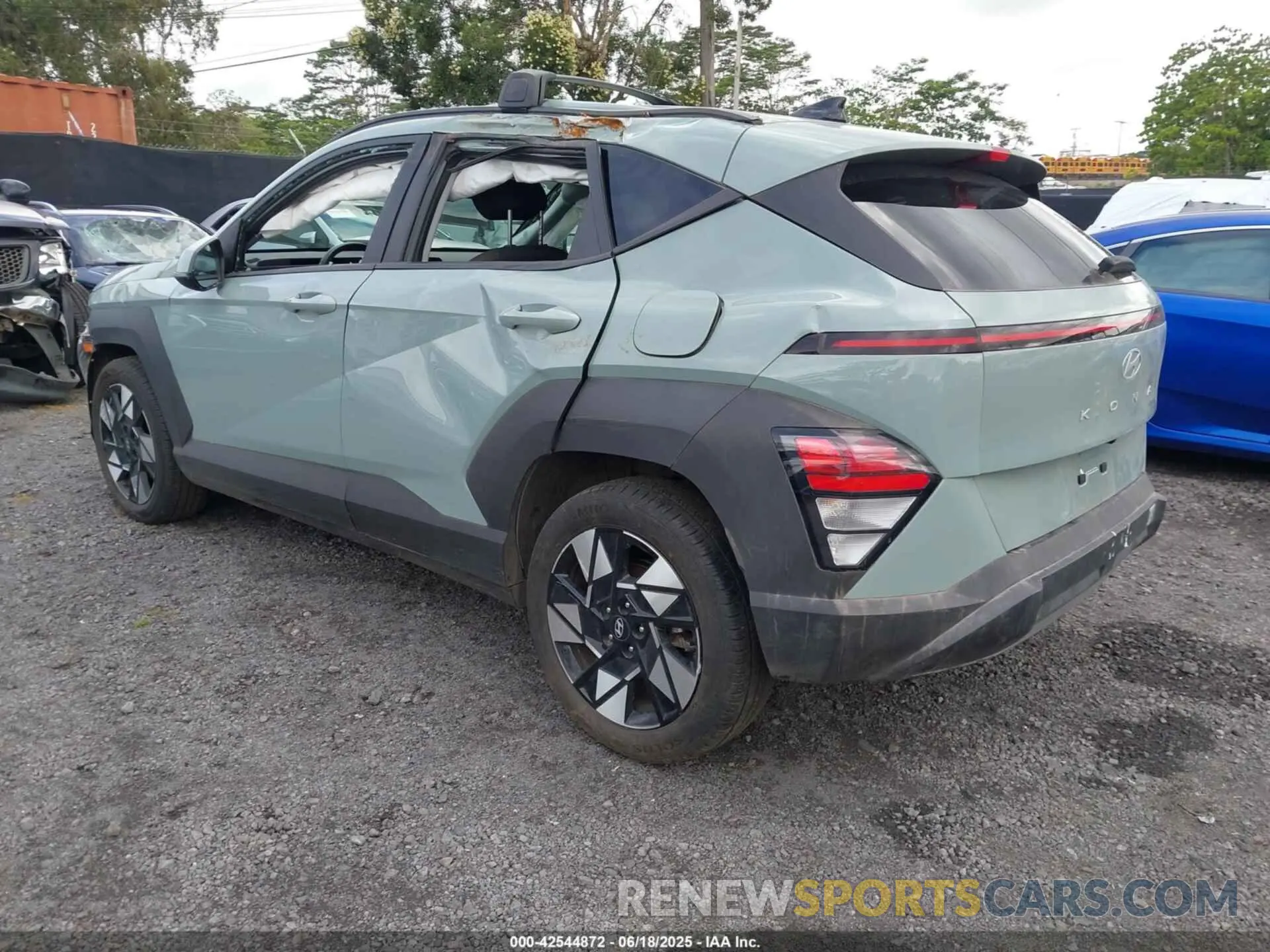 3 Фотография поврежденного автомобиля KM8HC3AB8RU066177 HYUNDAI KONA 2024