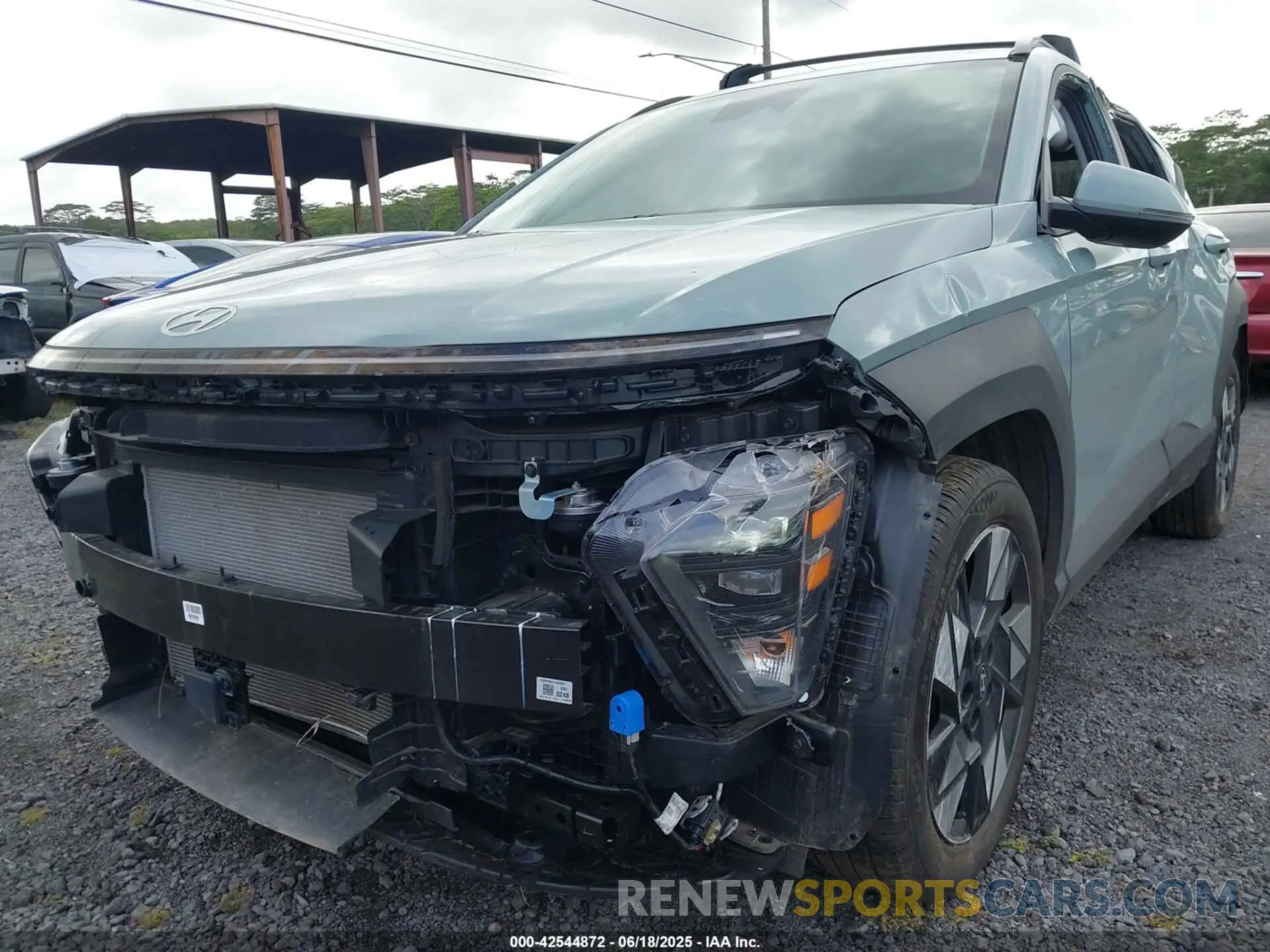 6 Фотография поврежденного автомобиля KM8HC3AB8RU066177 HYUNDAI KONA 2024