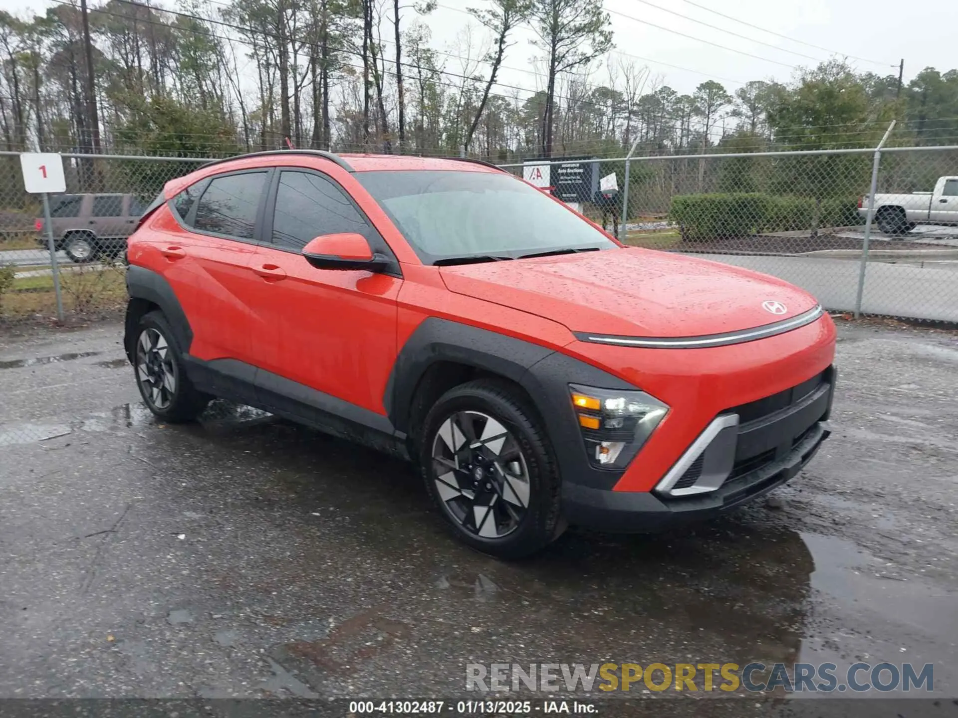 1 Photograph of a damaged car KM8HC3AB8RU097915 HYUNDAI KONA 2024
