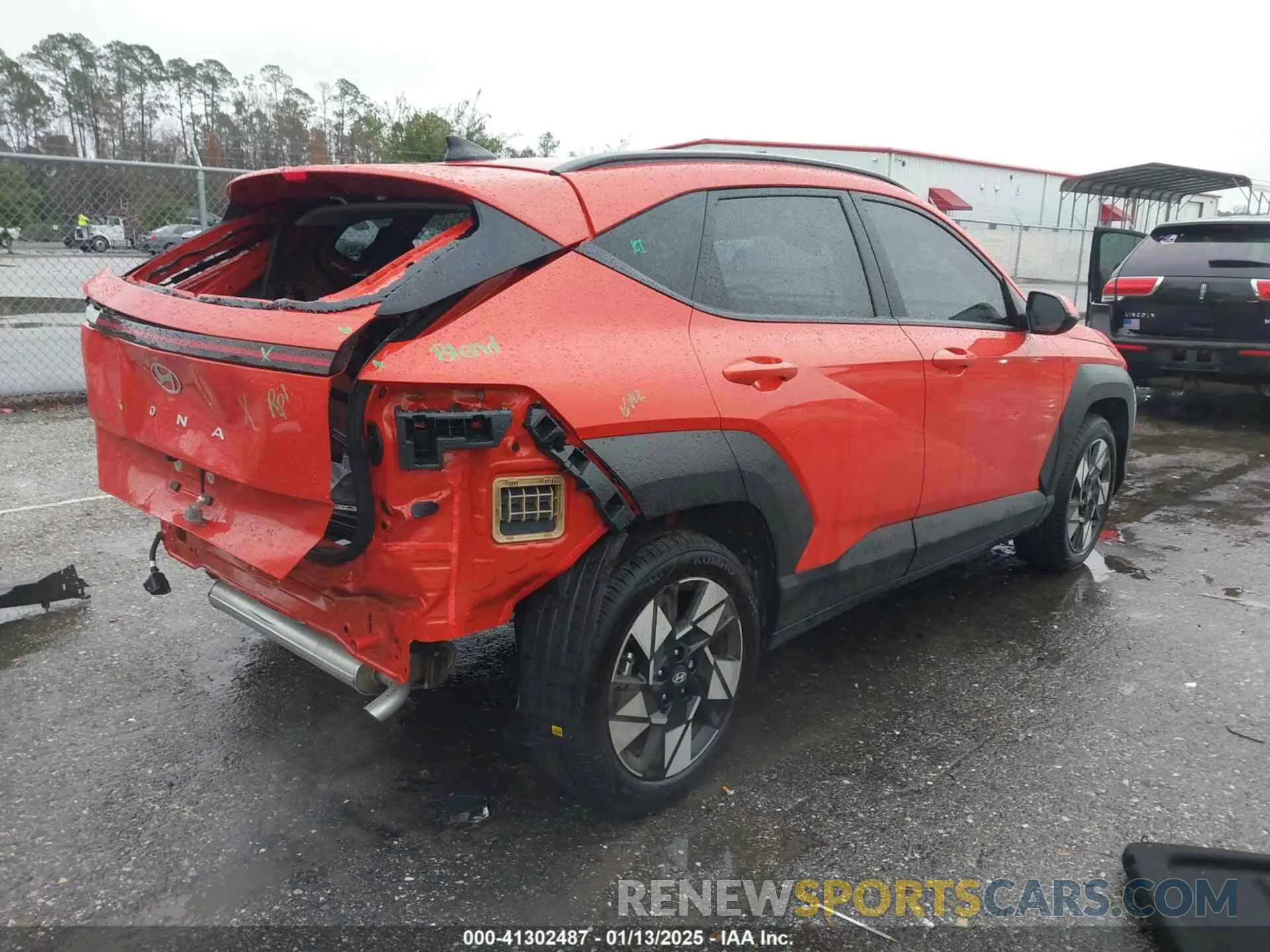 4 Photograph of a damaged car KM8HC3AB8RU097915 HYUNDAI KONA 2024
