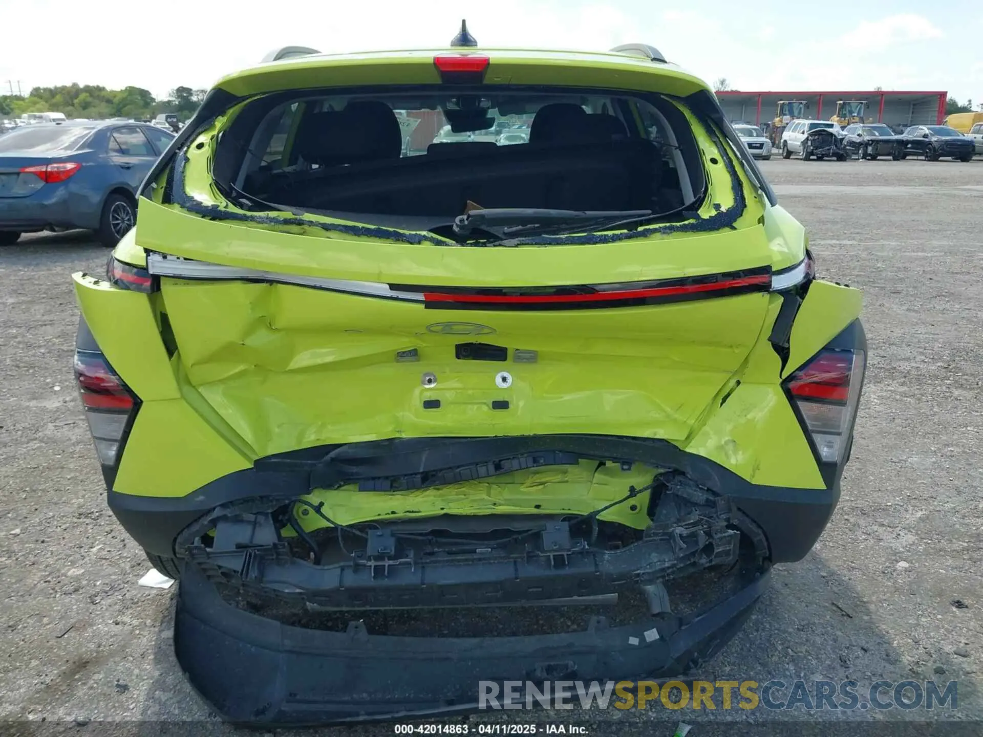 16 Photograph of a damaged car KM8HC3ABXRU114391 HYUNDAI KONA 2024