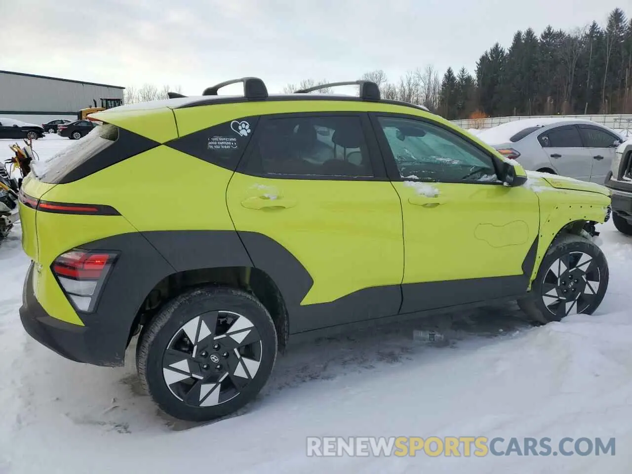 3 Photograph of a damaged car KM8HCCAB0RU072233 HYUNDAI KONA 2024