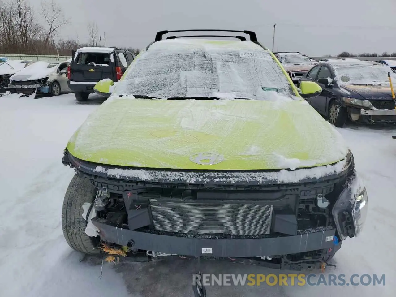 5 Photograph of a damaged car KM8HCCAB0RU072233 HYUNDAI KONA 2024