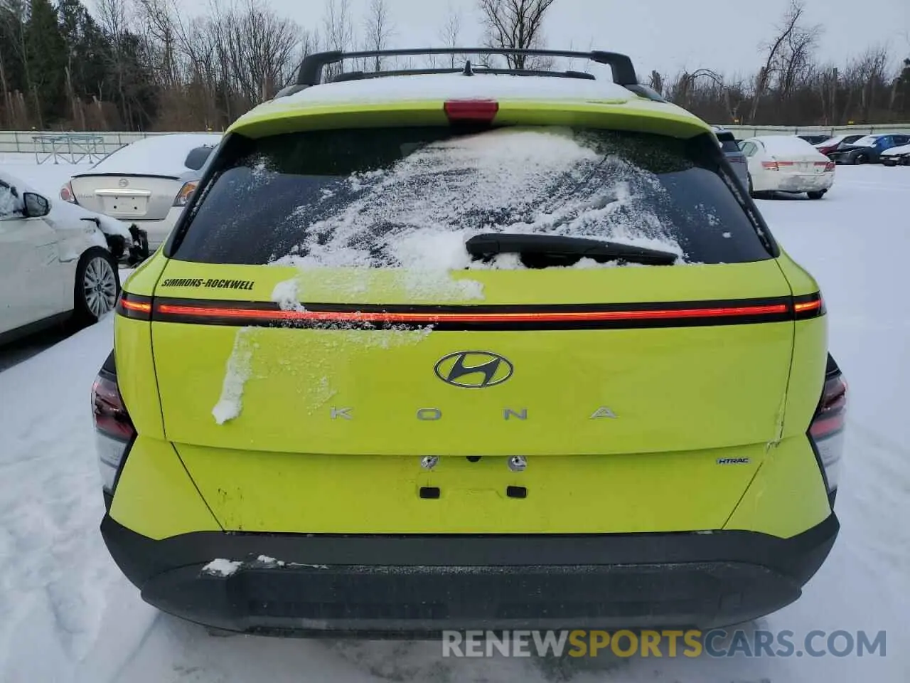 6 Photograph of a damaged car KM8HCCAB0RU072233 HYUNDAI KONA 2024
