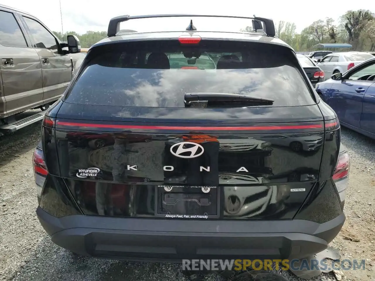 6 Фотография поврежденного автомобиля KM8HCCAB0RU158626 HYUNDAI KONA 2024
